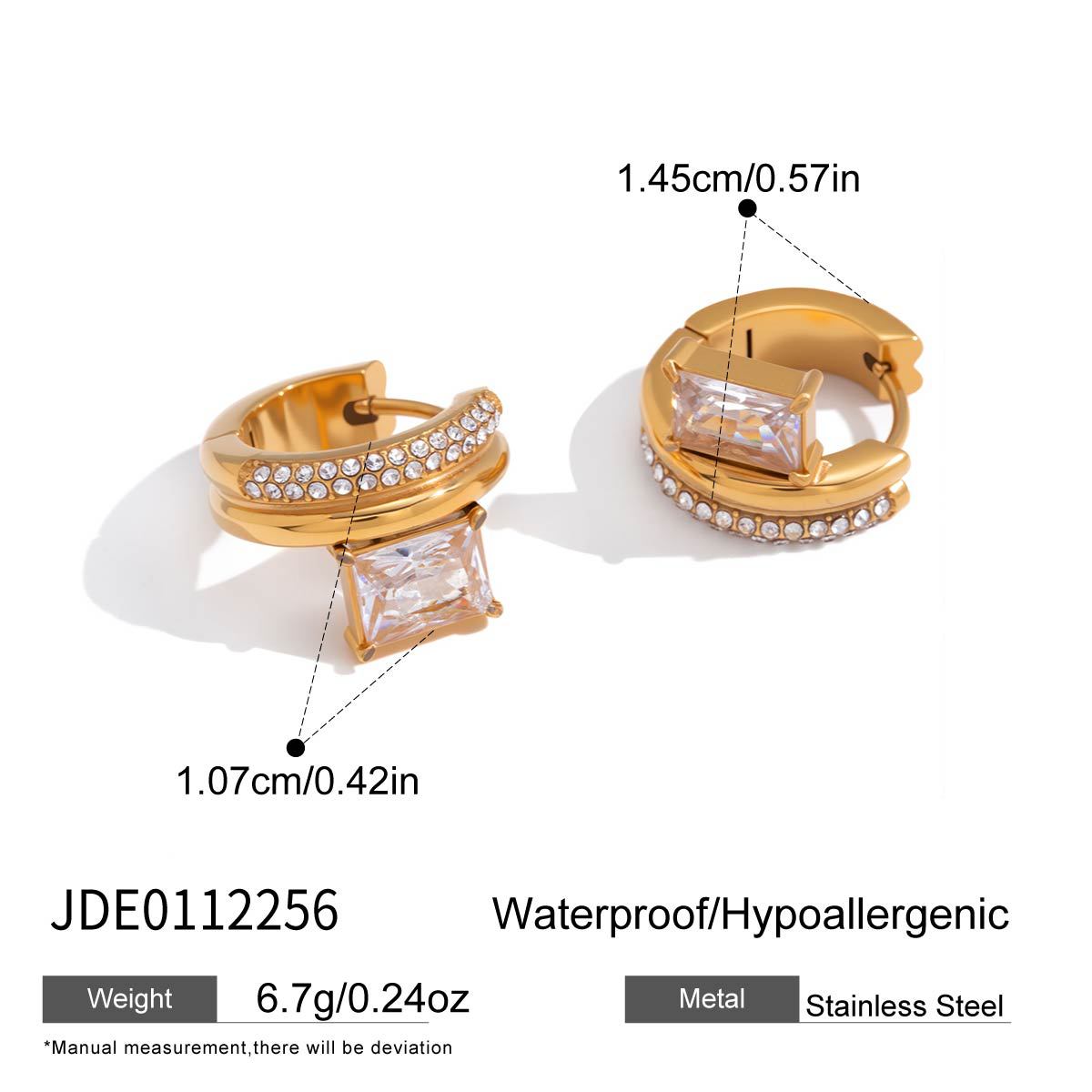 Zircon Ear Cuff Earring Collection