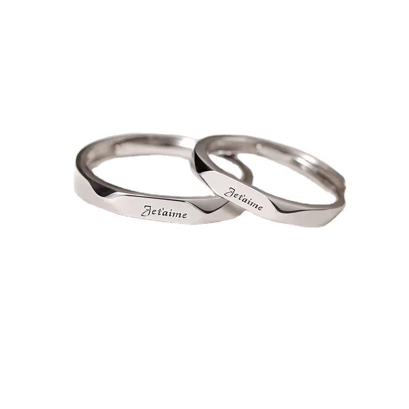 Simple Couple Rings For Men And Women