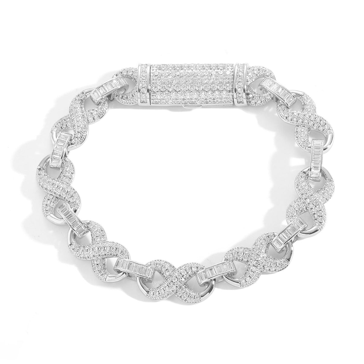 10mm Figure-eight Infinity Chain Personalized Cuban Link