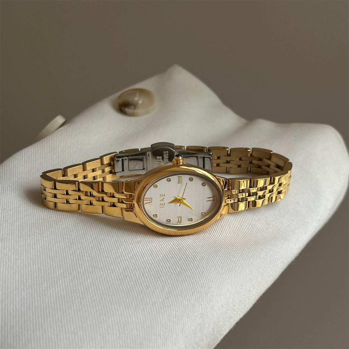 Niche Design Oval Dot Diamond Small Dial