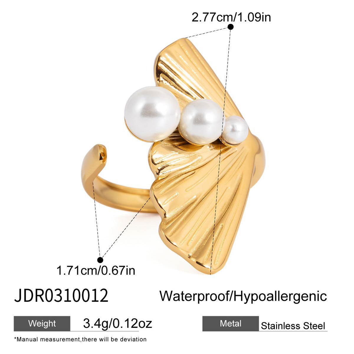Pearl Statement Ring Collection