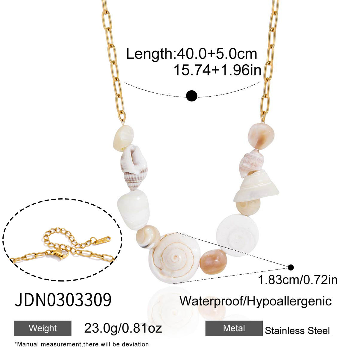 Shell Pendant Necklace Collection