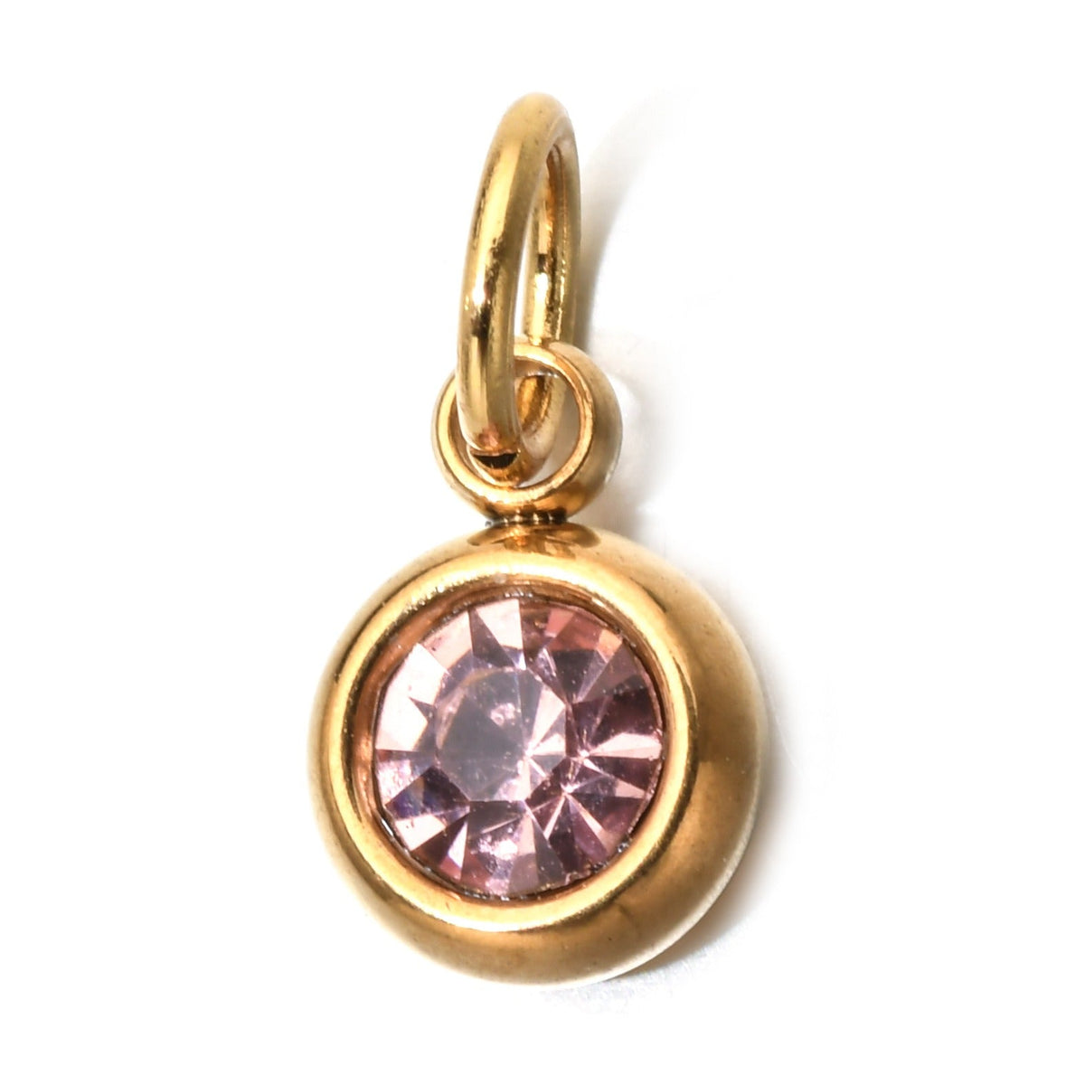 18K gold birthstone with 26 letters design light luxury noble necklace