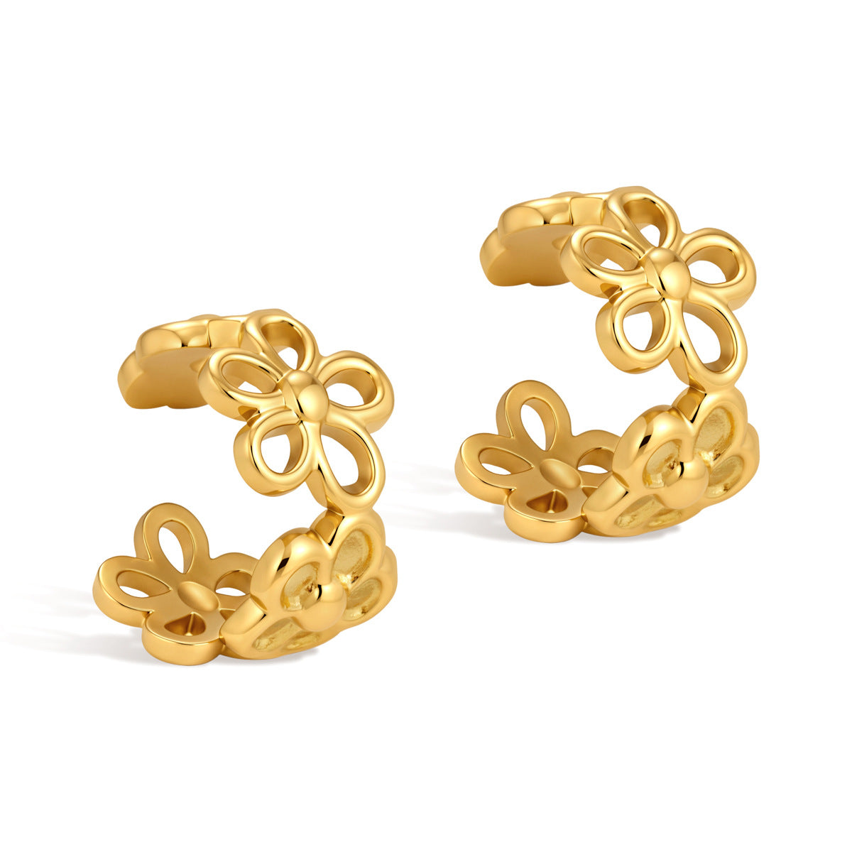 Floral Ear Cuff