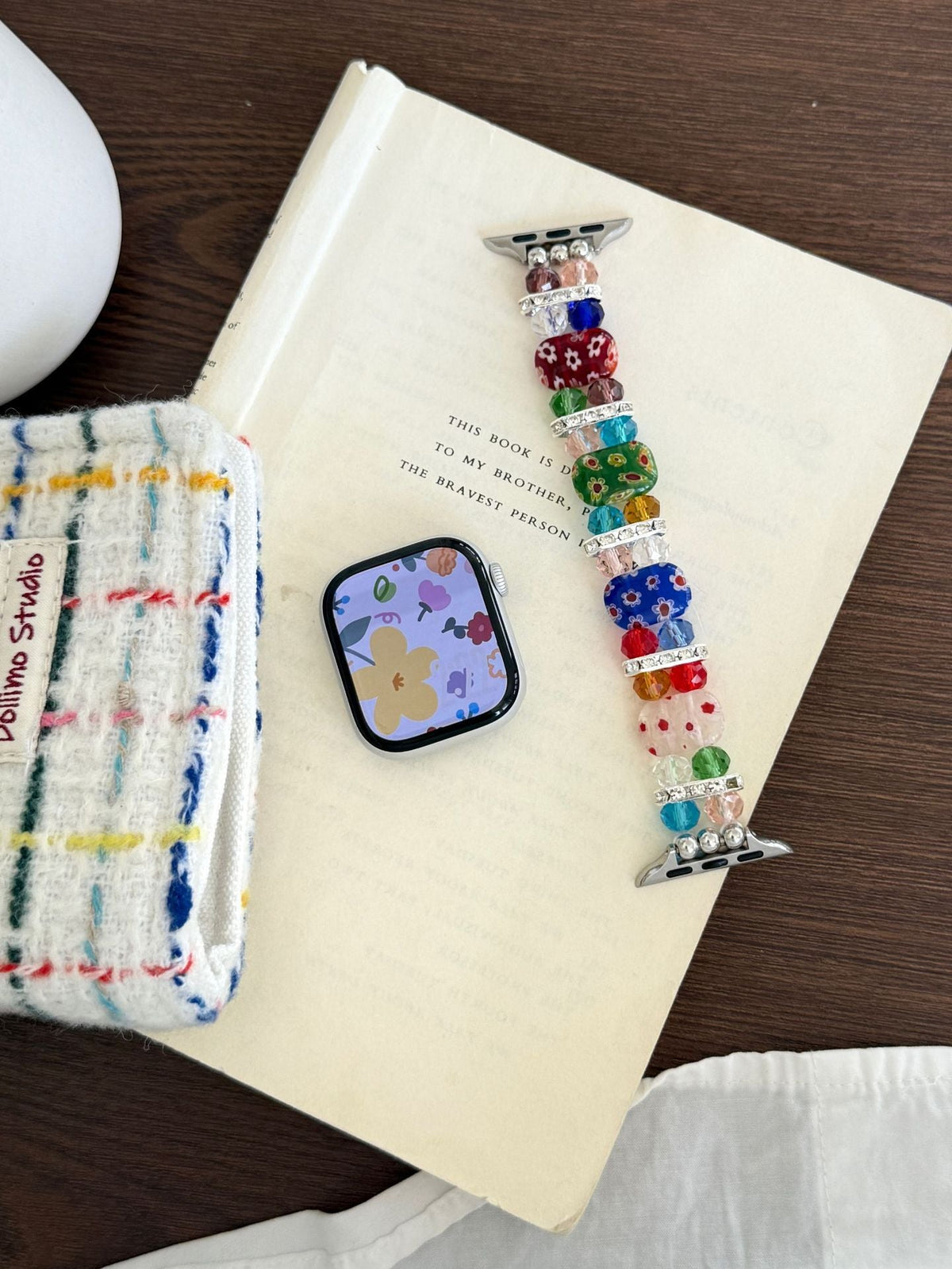 Colorful Candy Elastic Watch Strap Suitable For