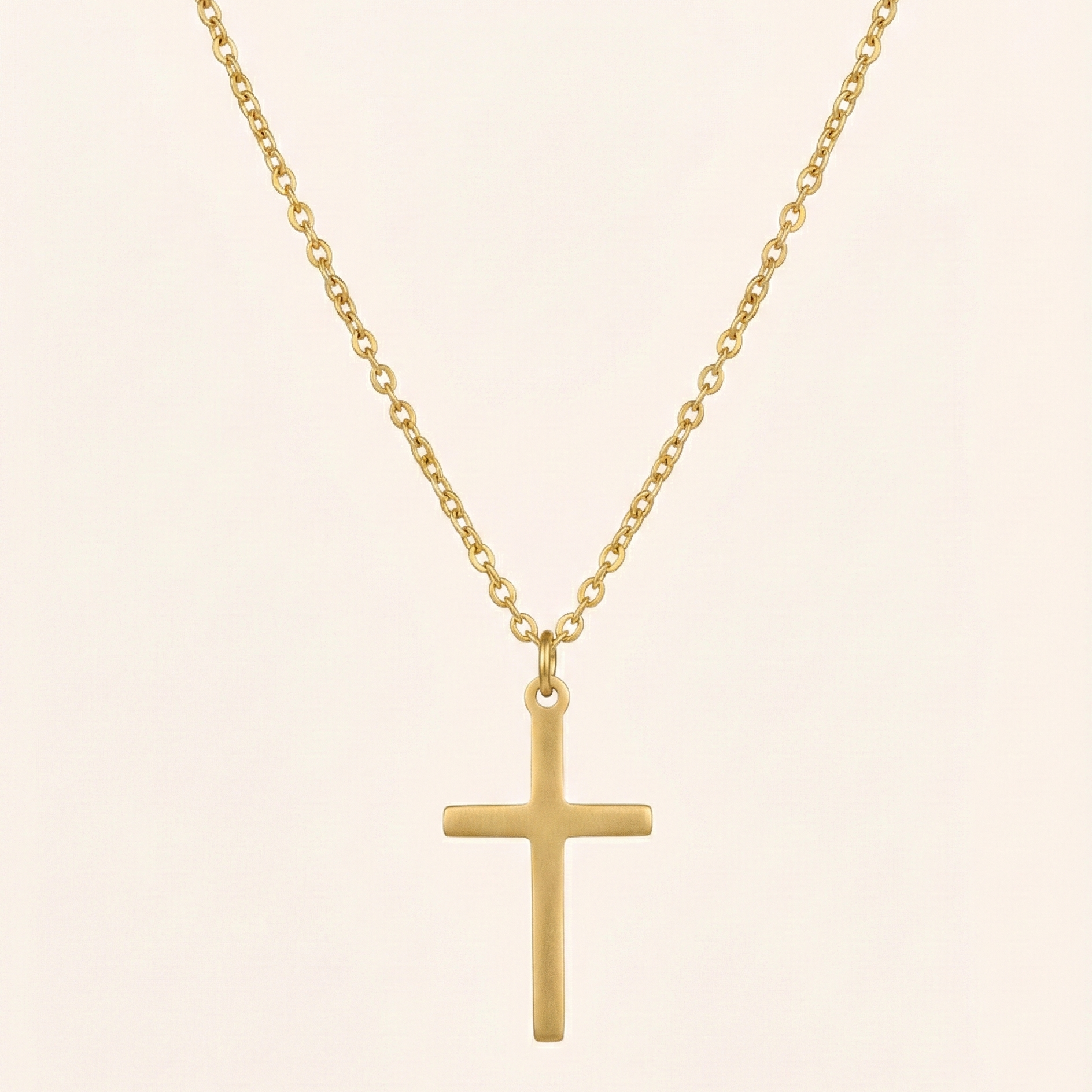 Still Cross Necklace