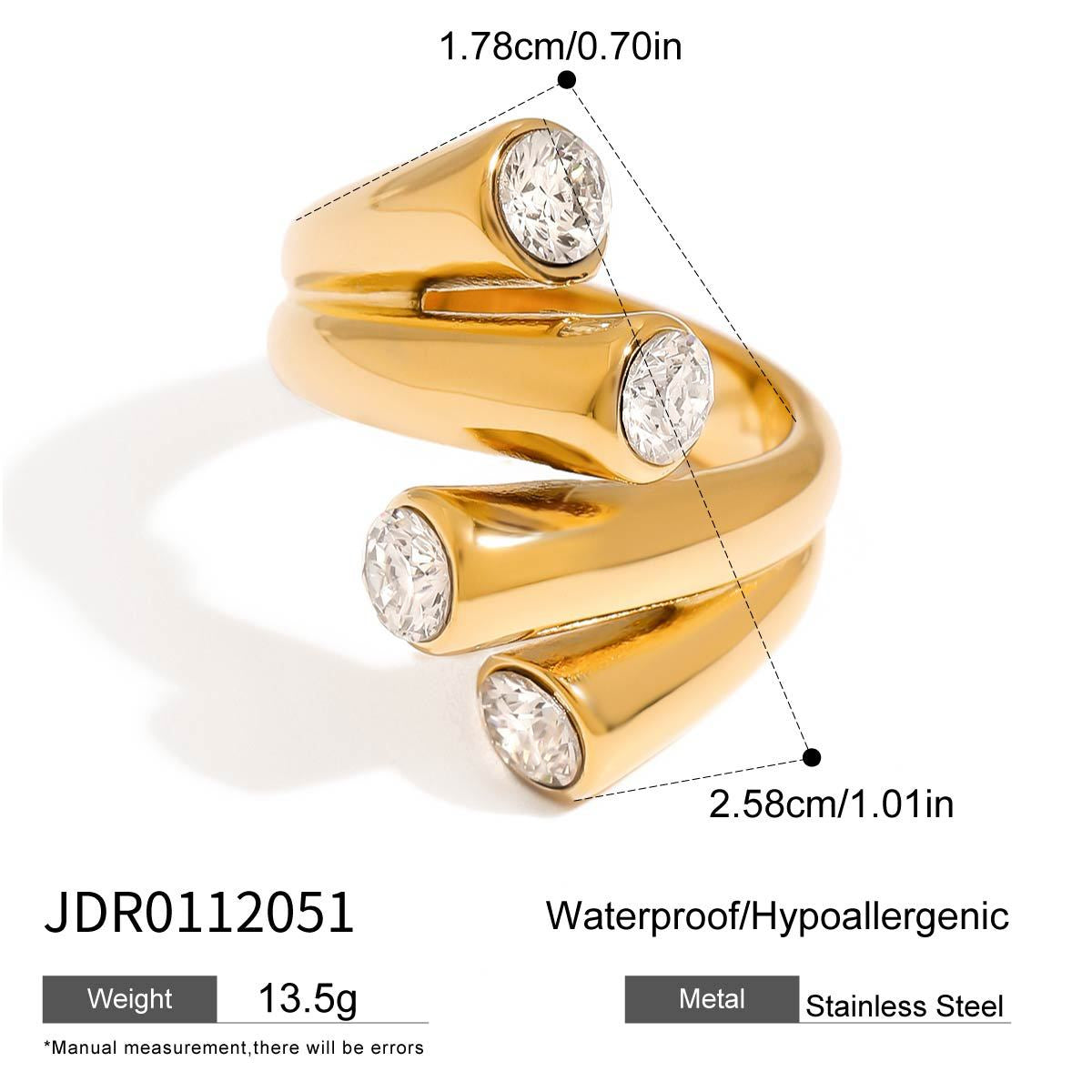 Zircon Cocktail Ring Collection