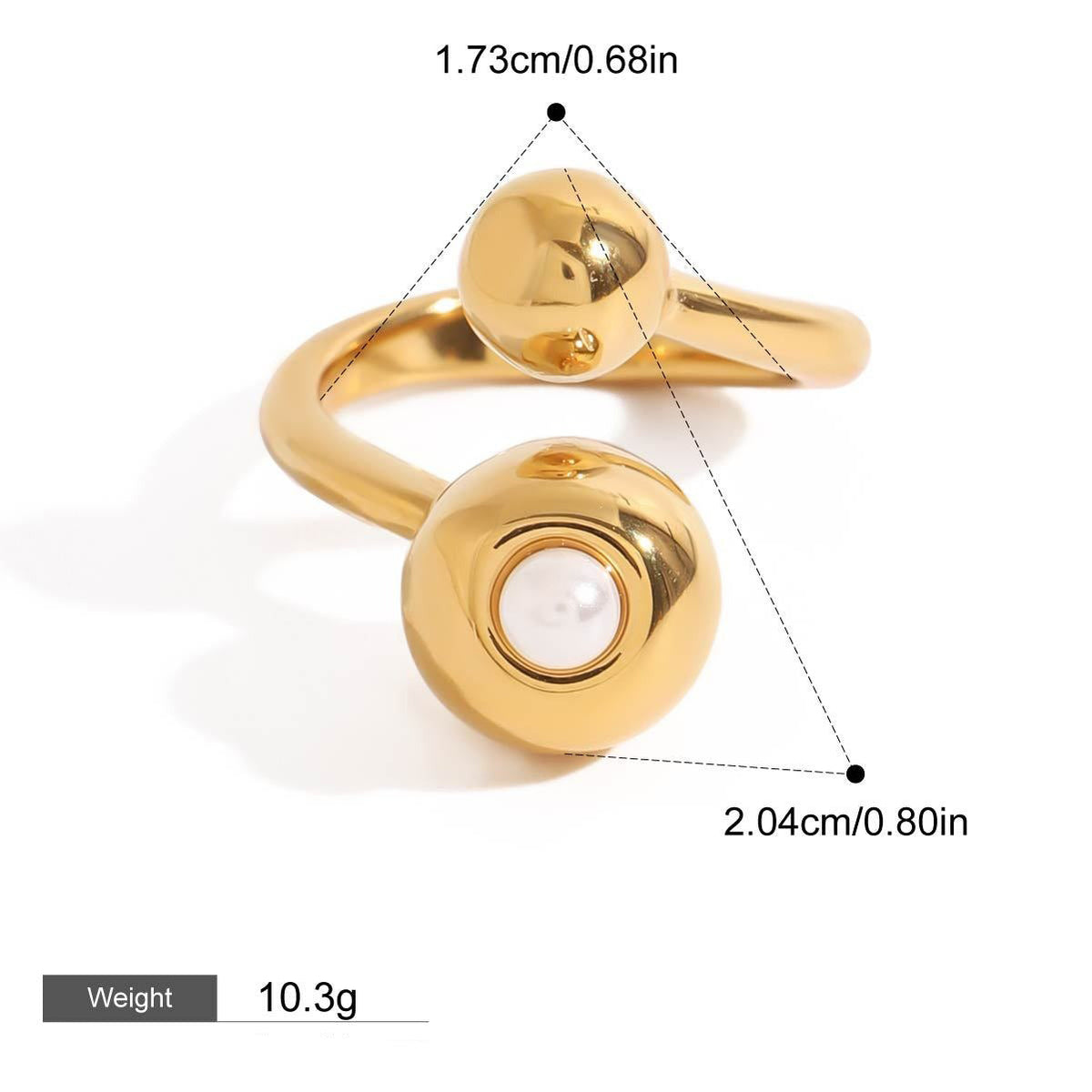 18K gold geometric design exquisite and noble earrings and necklace set