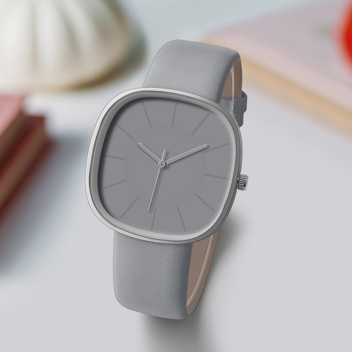 Niche High Sense Women's Cube Sugar Silicone Watch
