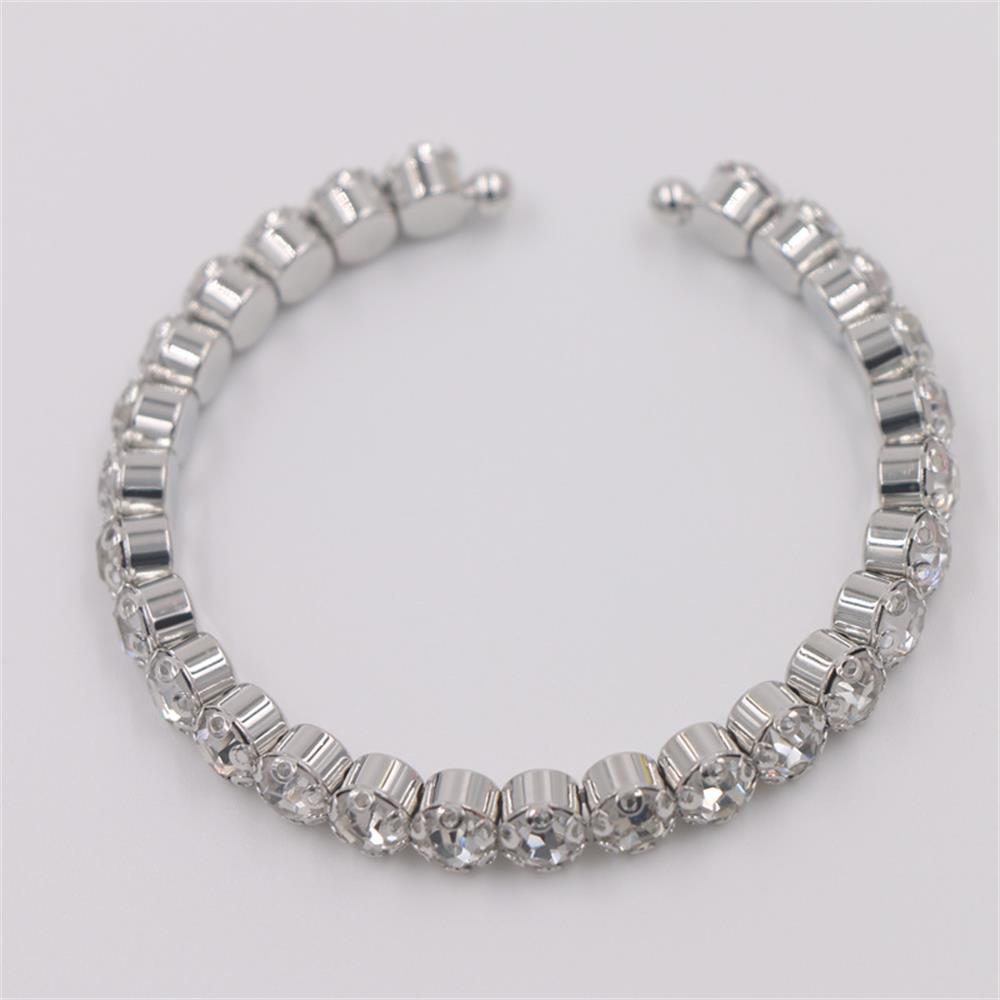 Bridal Accessories Three-Piece Set Wedding Fashion Full Diamond Zircon Water Drop Necklace Earrings Wedding Jewelry Bridal Jewelry
