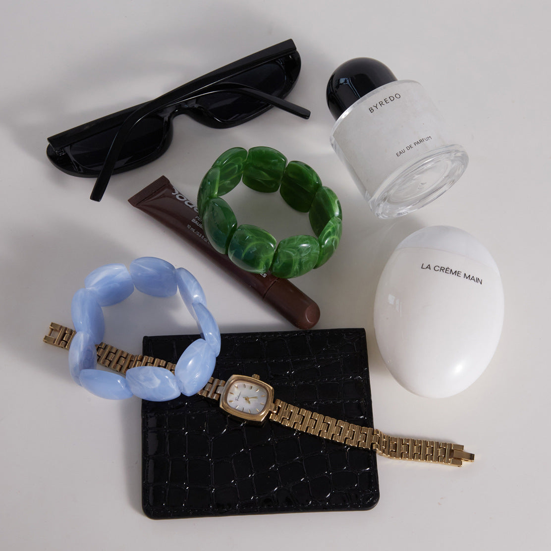 Marbled Resin Bangle Collection