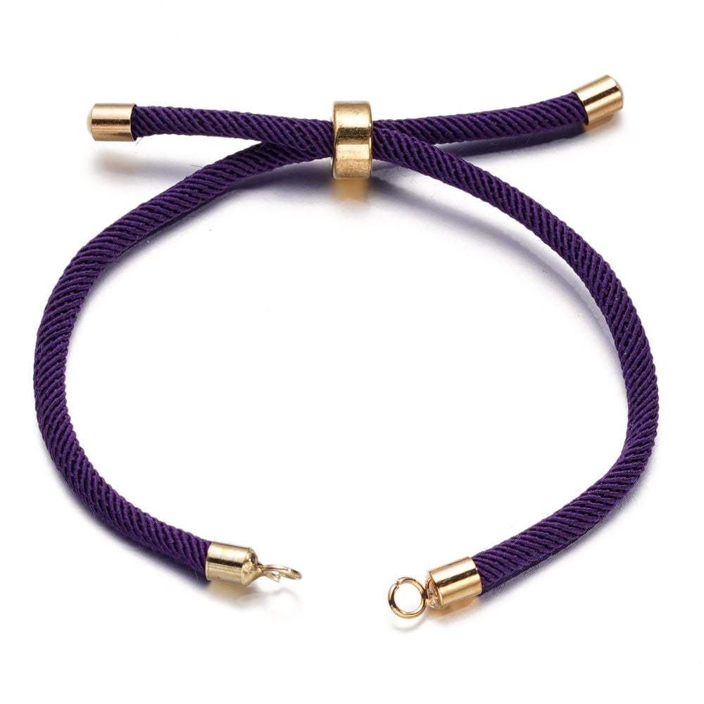 DIY Jewelry Accessories Christmas Semi-finished Adjustable Wrist Cord