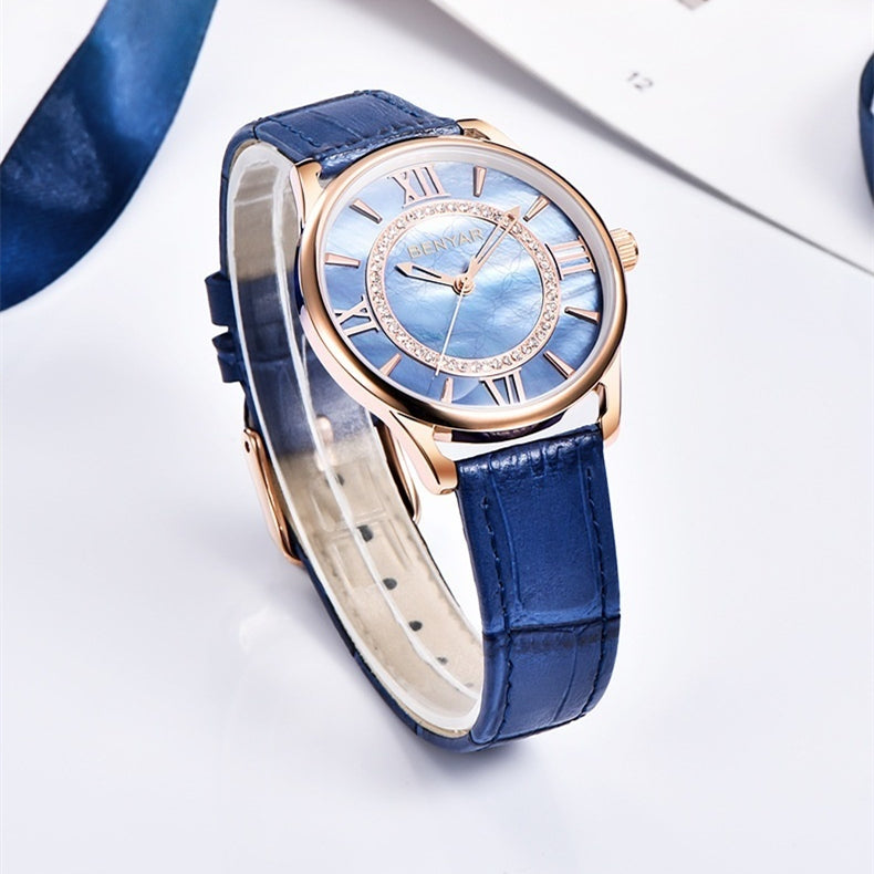 Waterproof Fashionable Simple Quartz Women's Watch