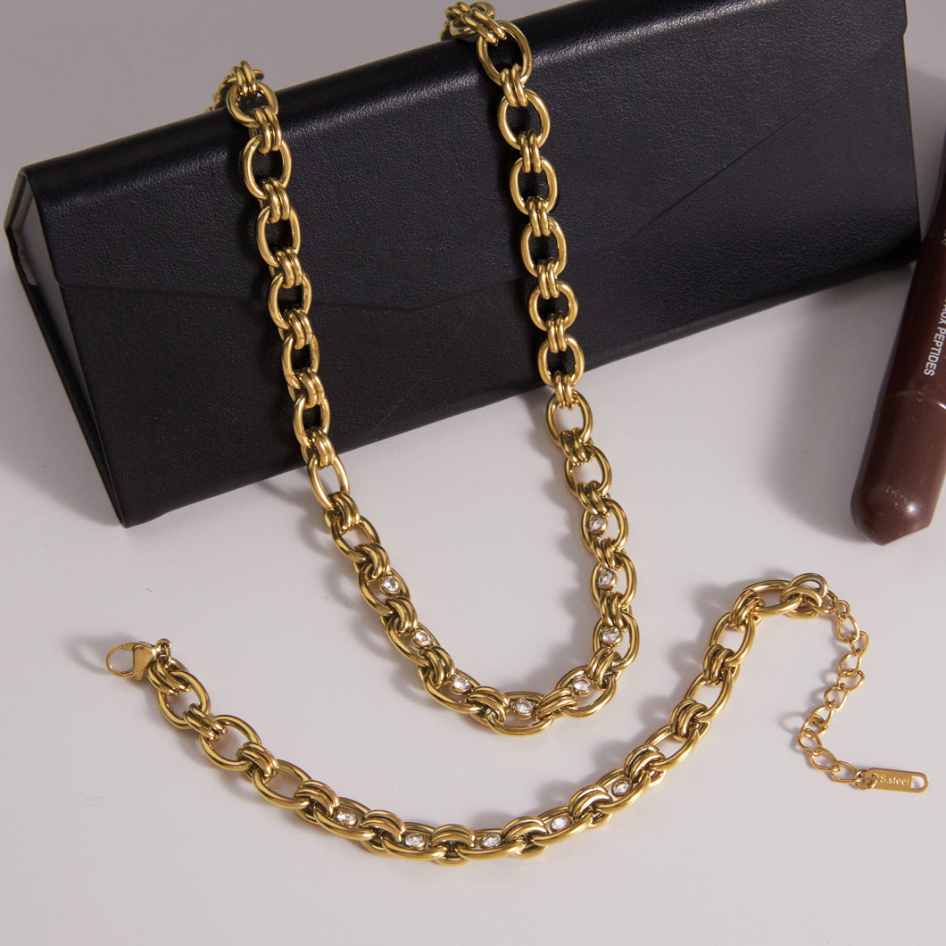 Zircon Chain Jewelry Collection