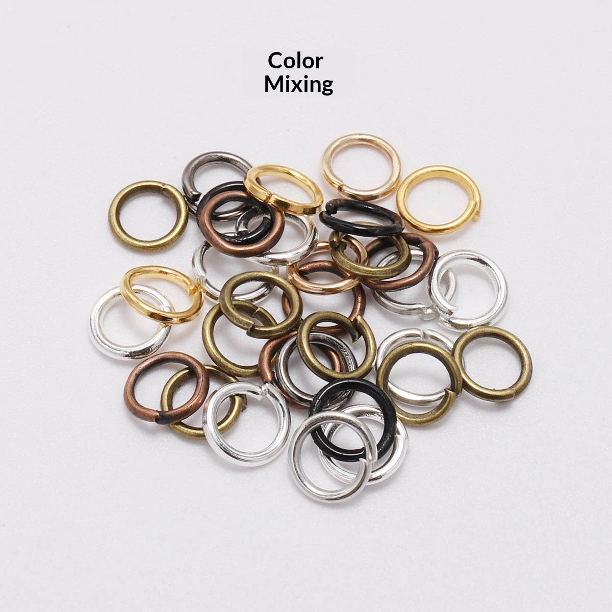 DIY Jewelry Single-loop Ring Earring Accessories