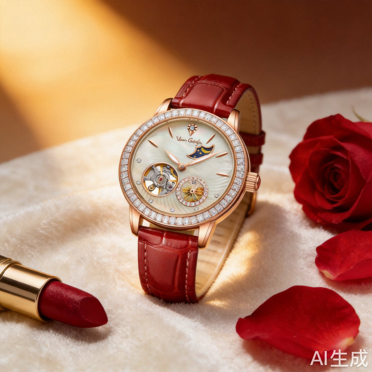 VAN GOGH Automatic Mechanical New Women's Mechanical Sunflower