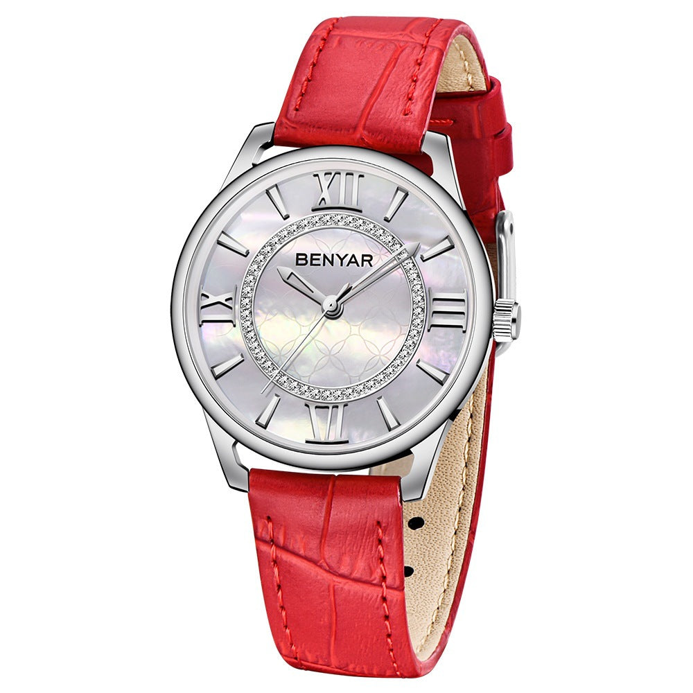 Waterproof Fashionable Simple Quartz Women's Watch