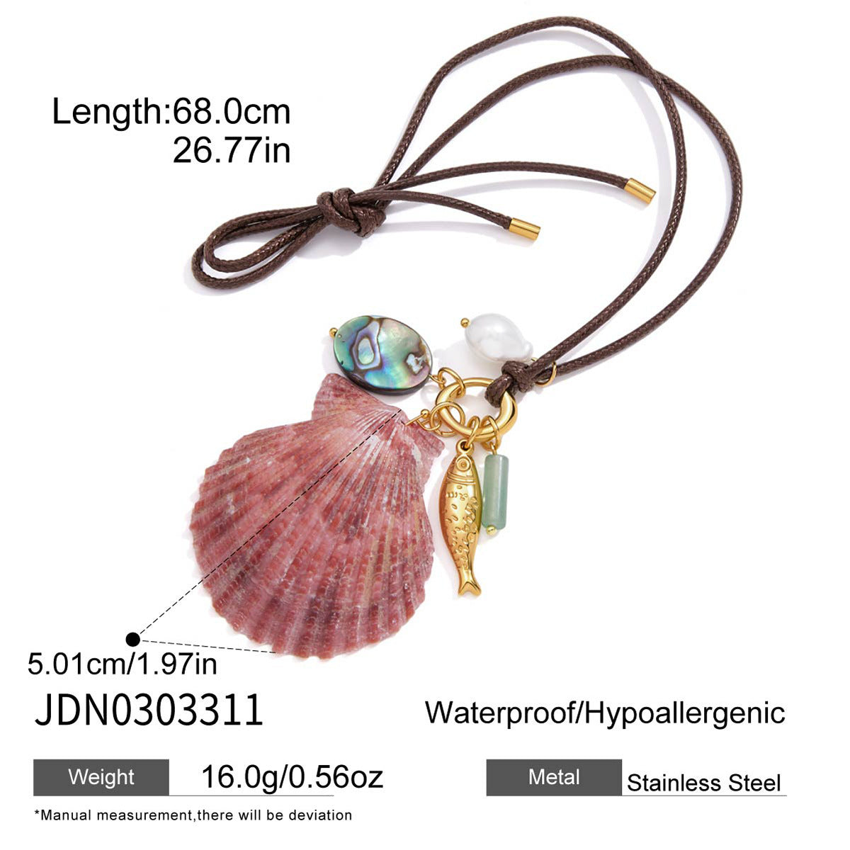 Shell Long Necklace Collection