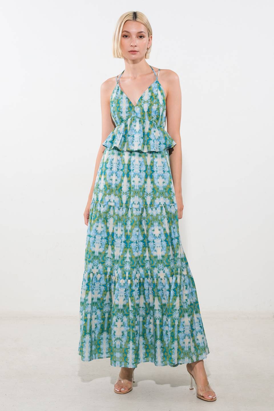 Soft Moonbeam Maxi Dress