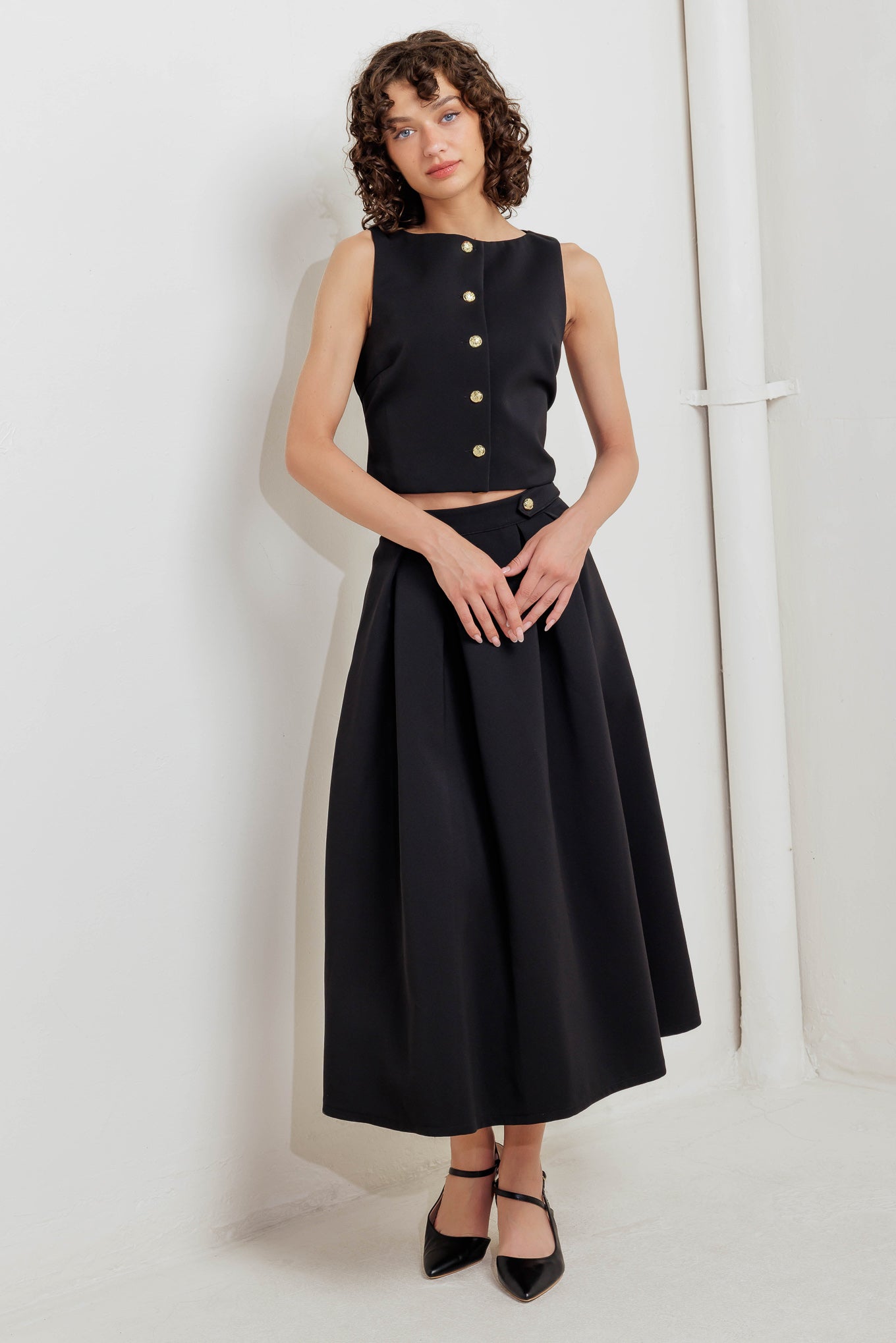 EDGE AFFAIR WOVEN VEST