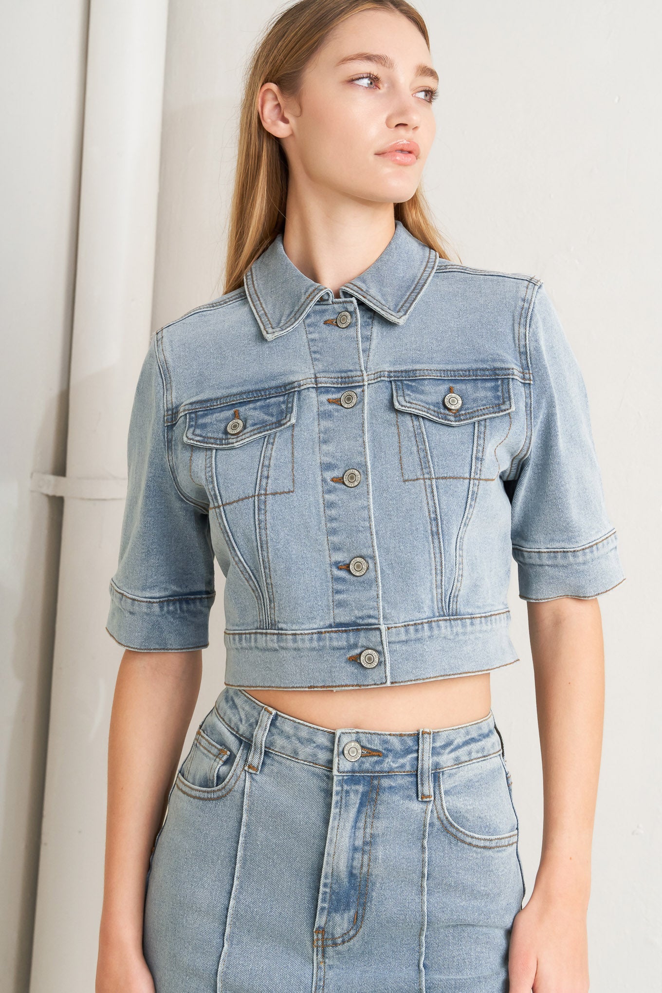 ON MY WAY DENIM JUMPSUIT