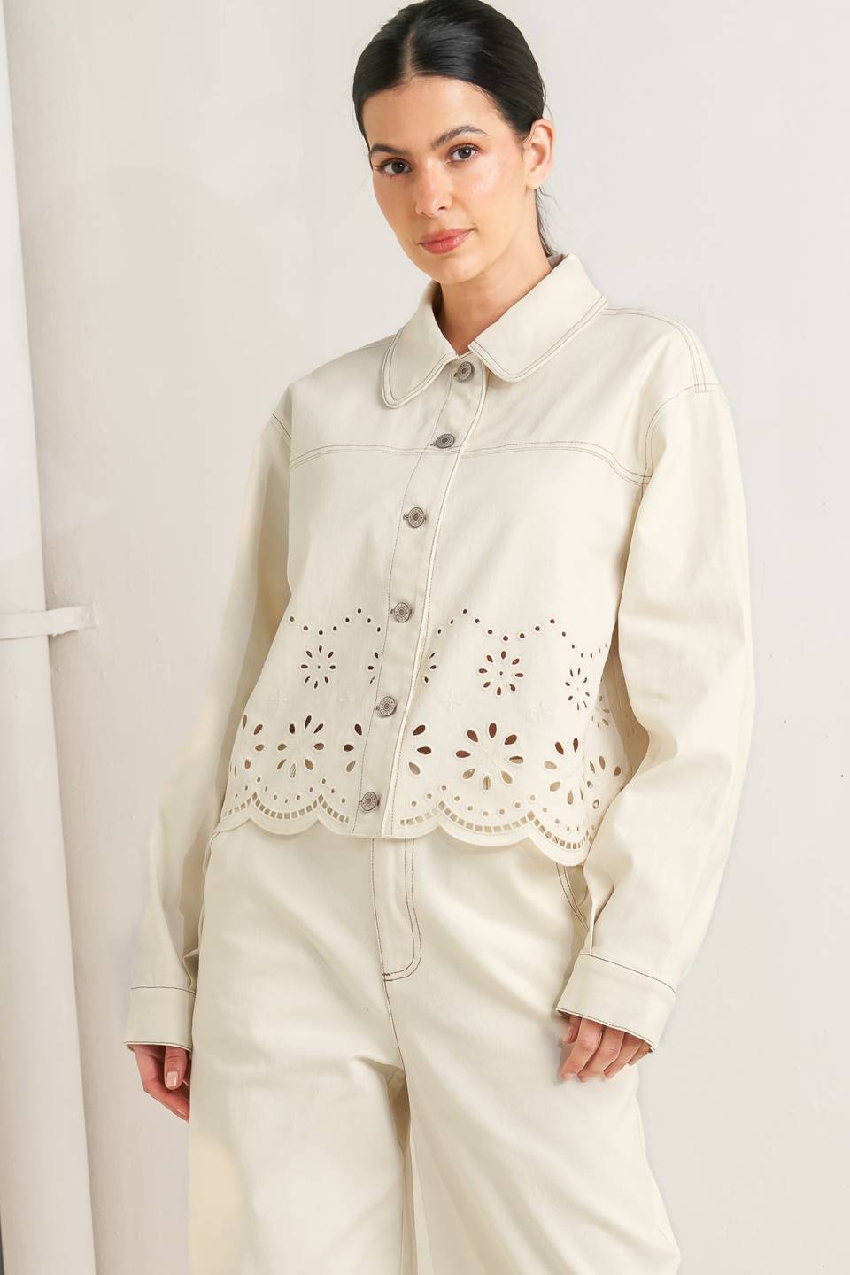 SUNDAY LEAF TWILL JACKET