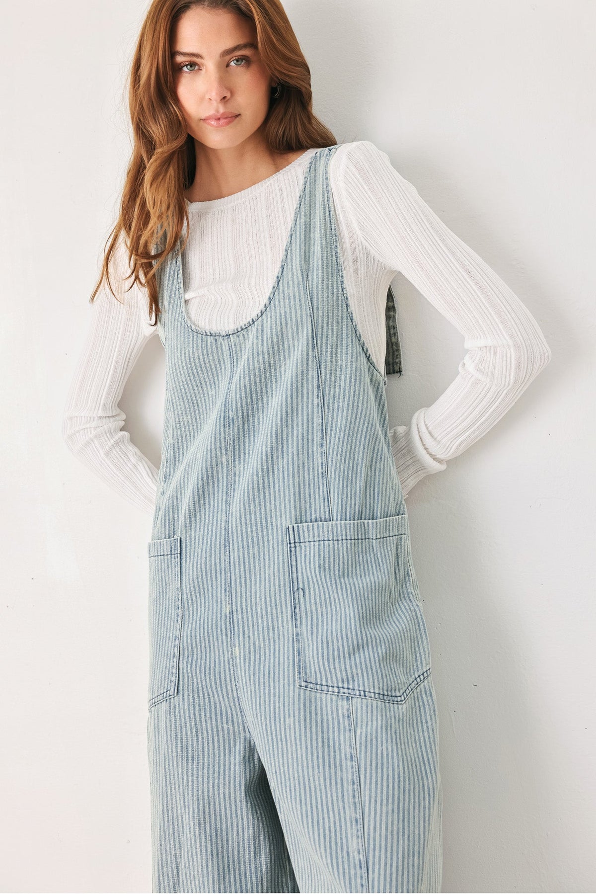 JOURNEY OF LOVE DENIM JUMPSUIT