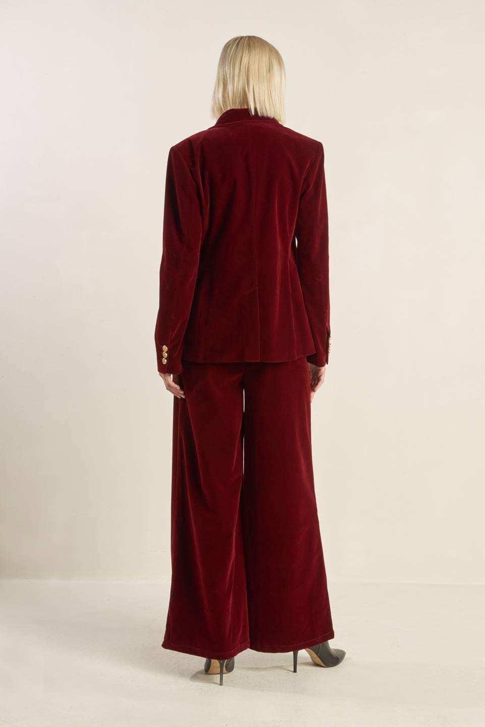 COY CHARM VELVET PANTS