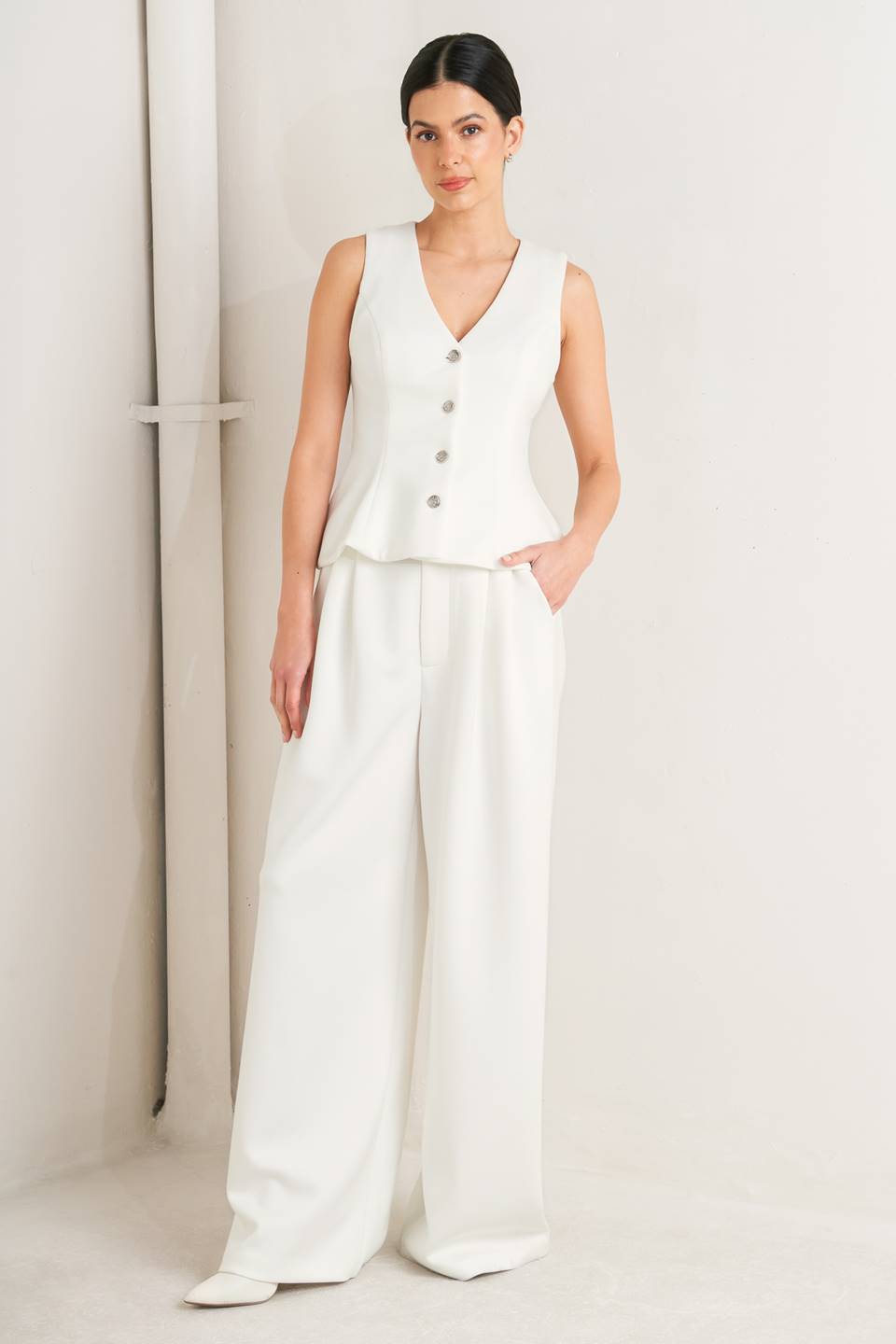 PURE ELEGANCE WOVEN PANTS