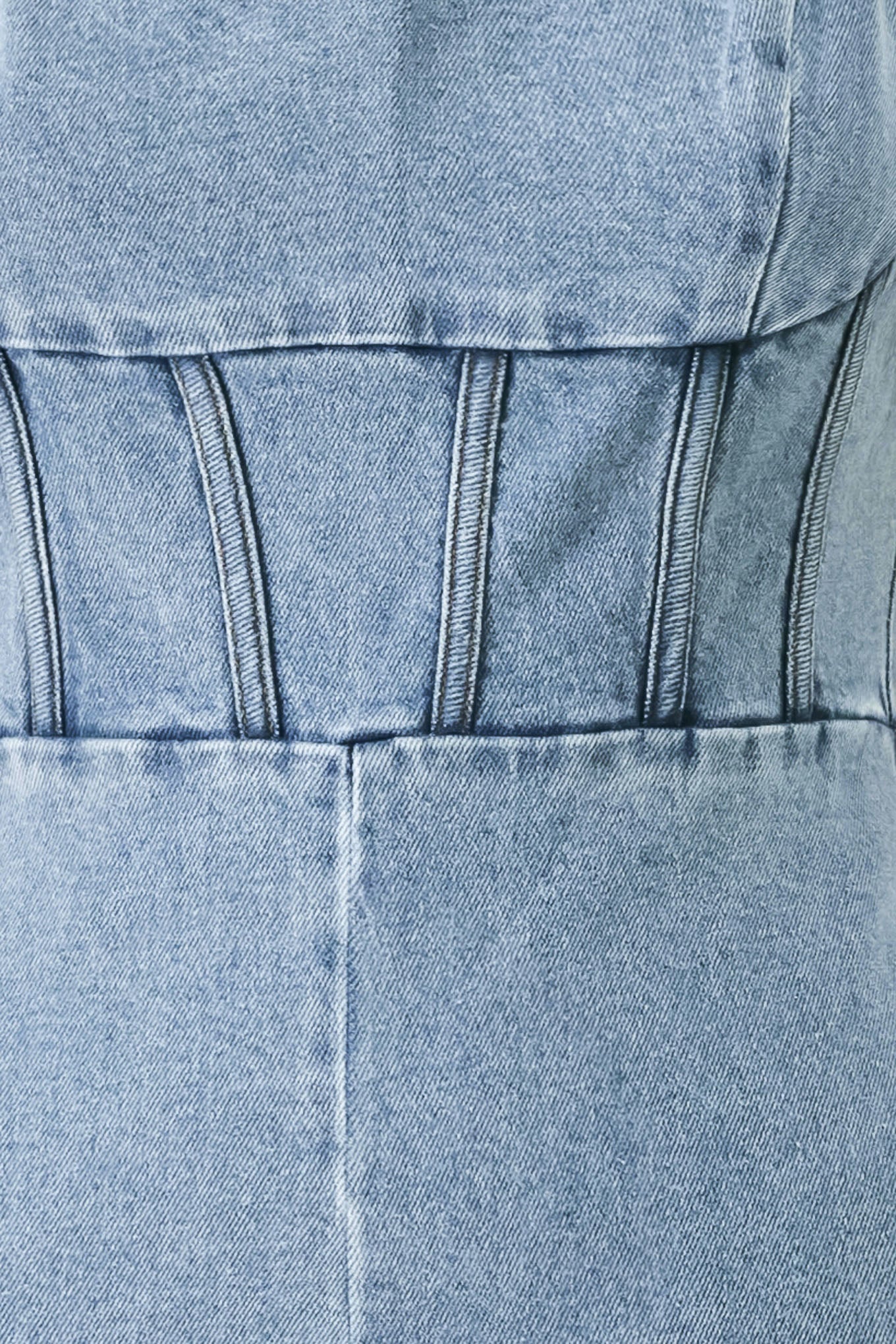 SKYLINE SWEETHEART DENIM JUMPSUIT