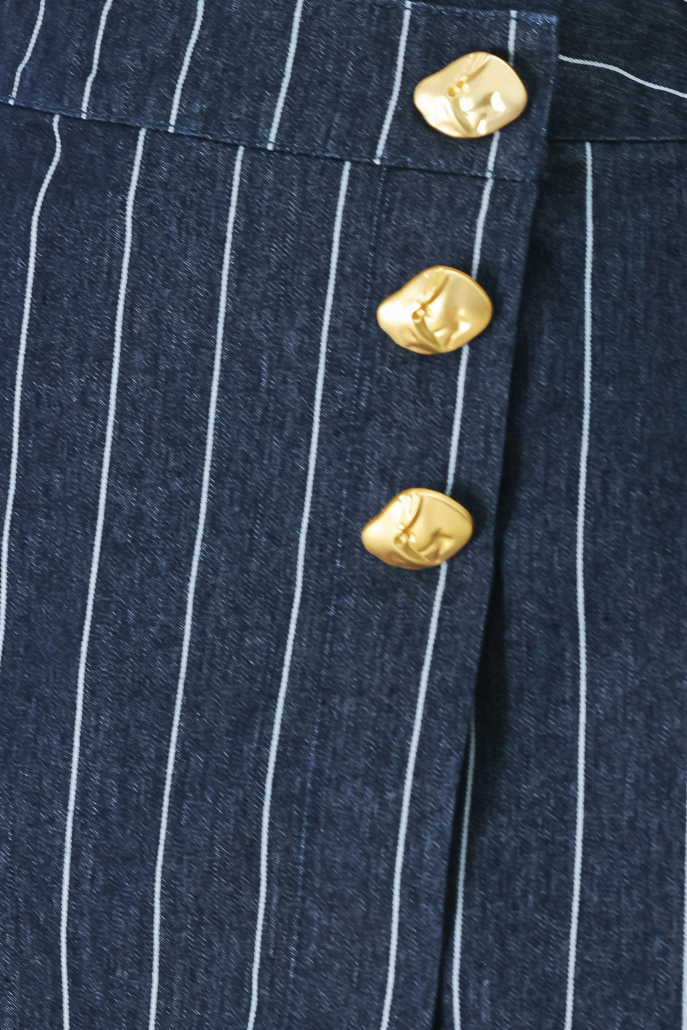 BOSS BABE STRIP WOVEN SKORT