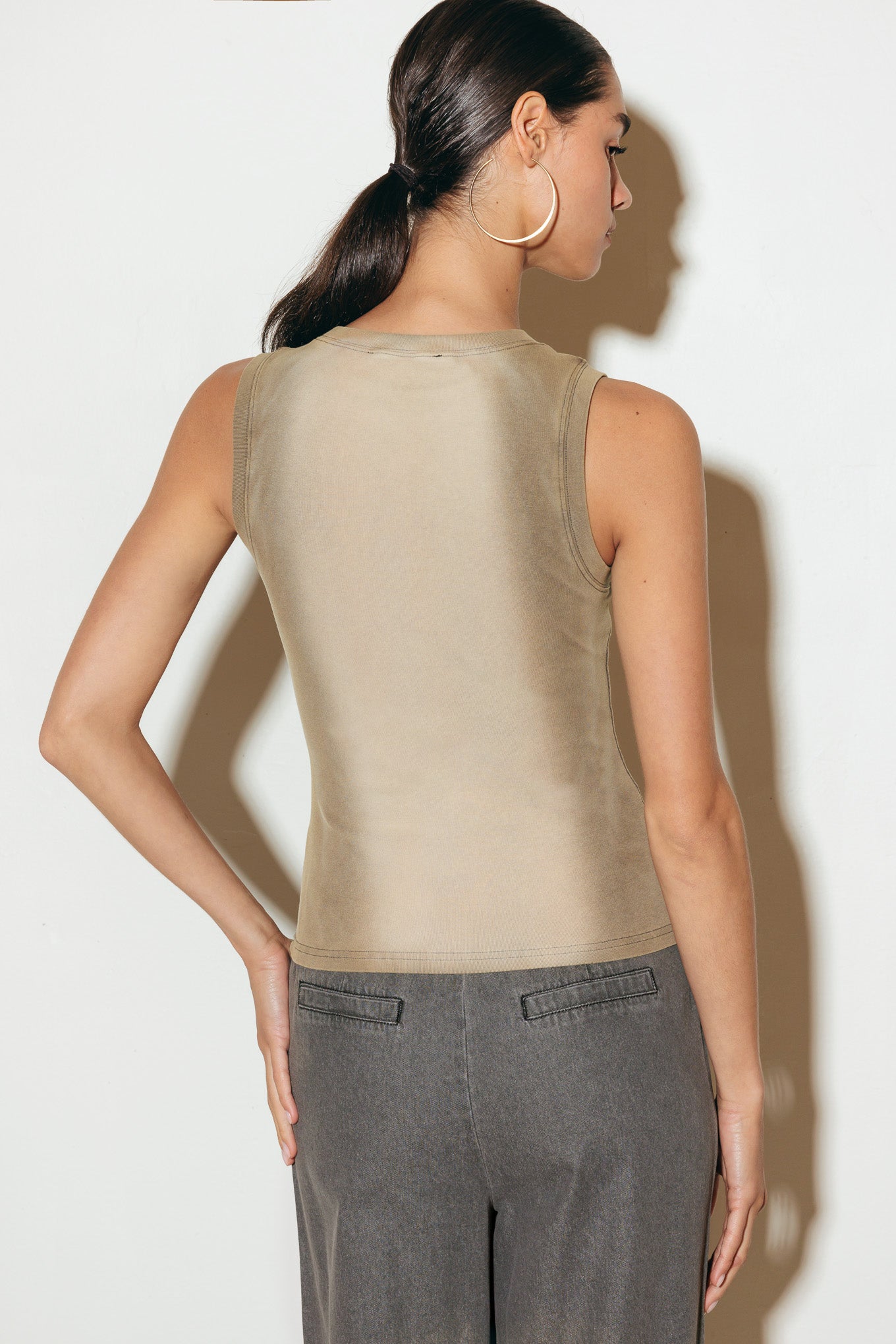 NO ONE PRETTIER KNIT TANK TOP