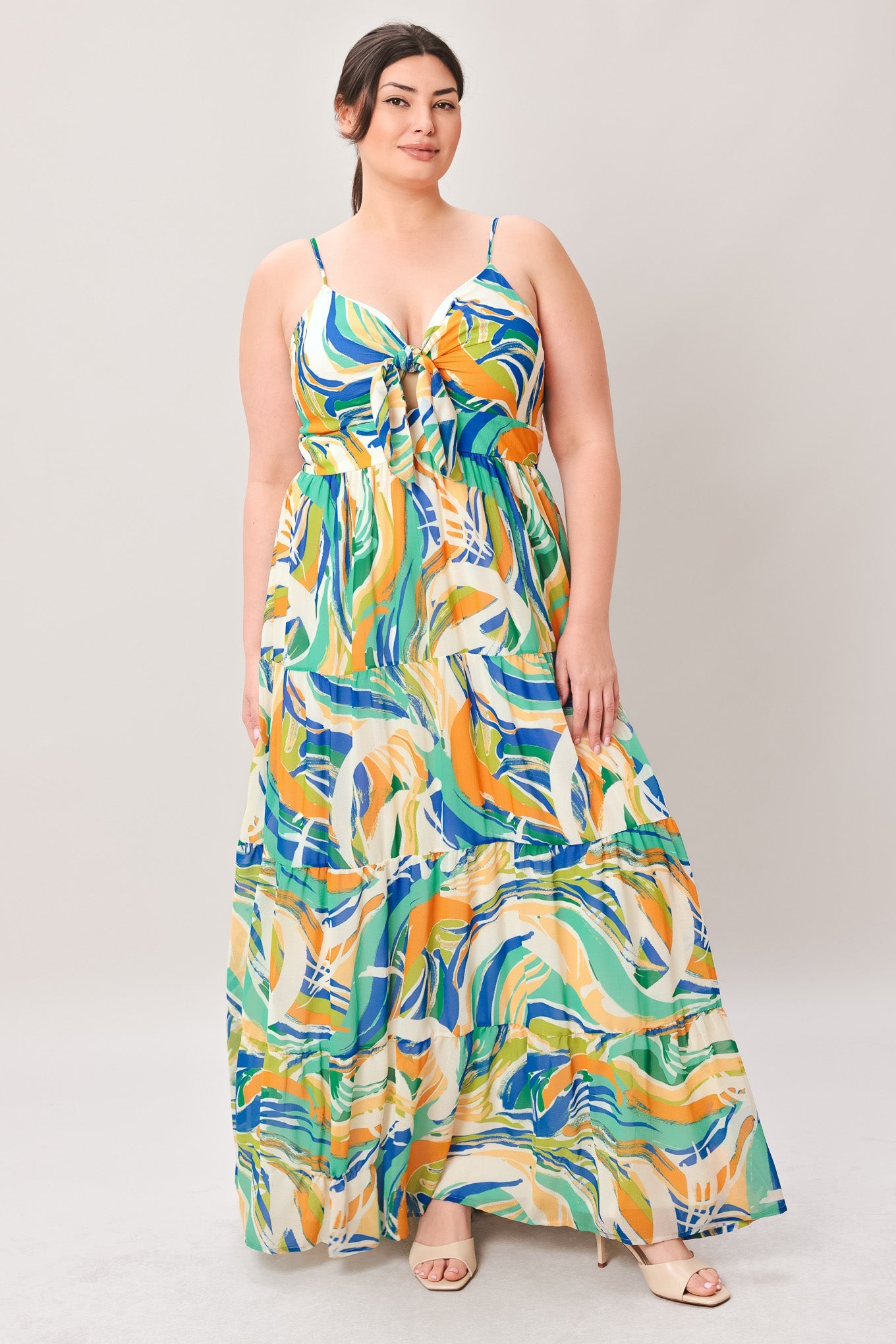 FLORIDA DREAMS WOVEN MAXI DRESS