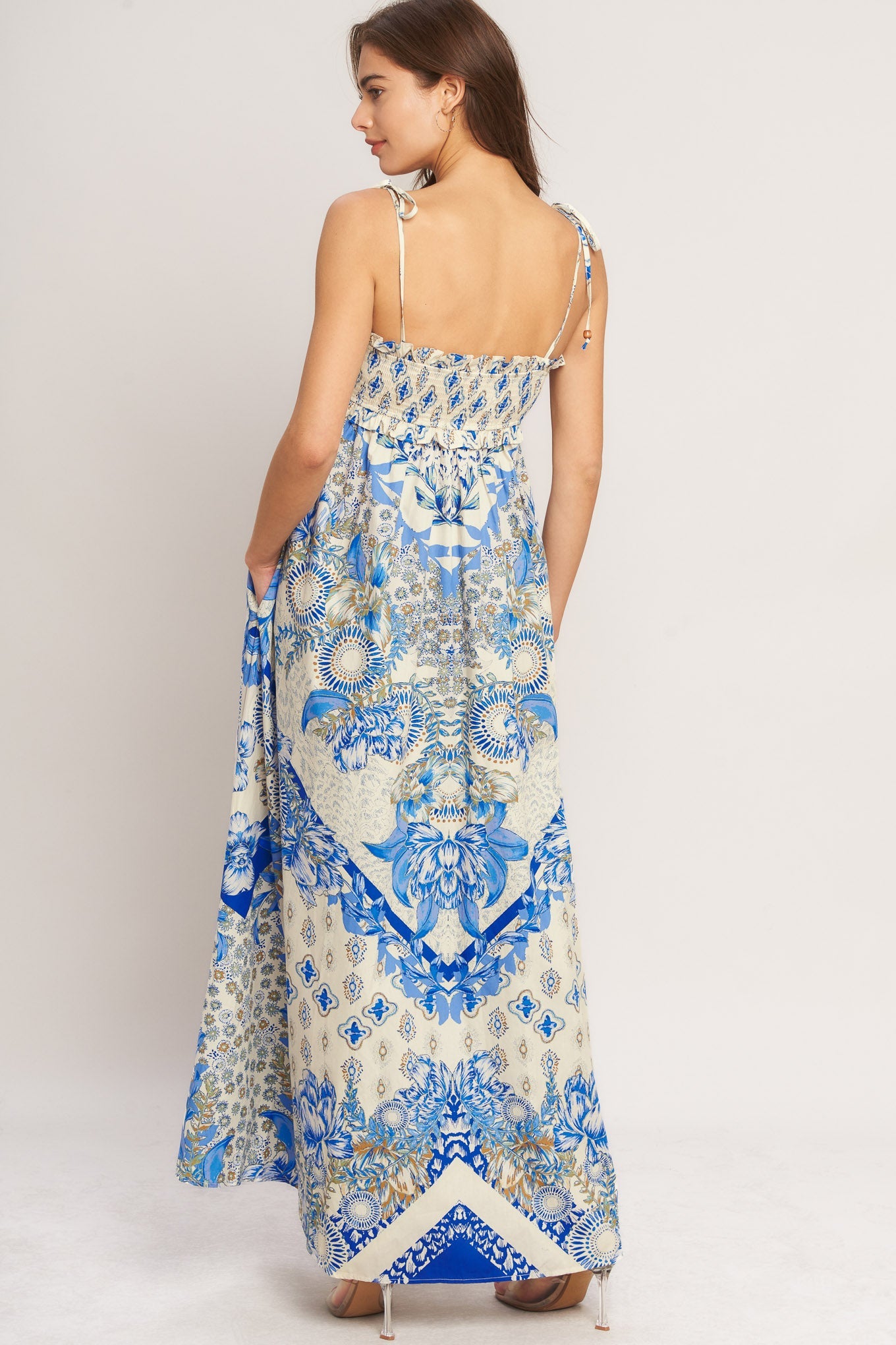 COASTAL DREAM WOVEN MAXI DRESS