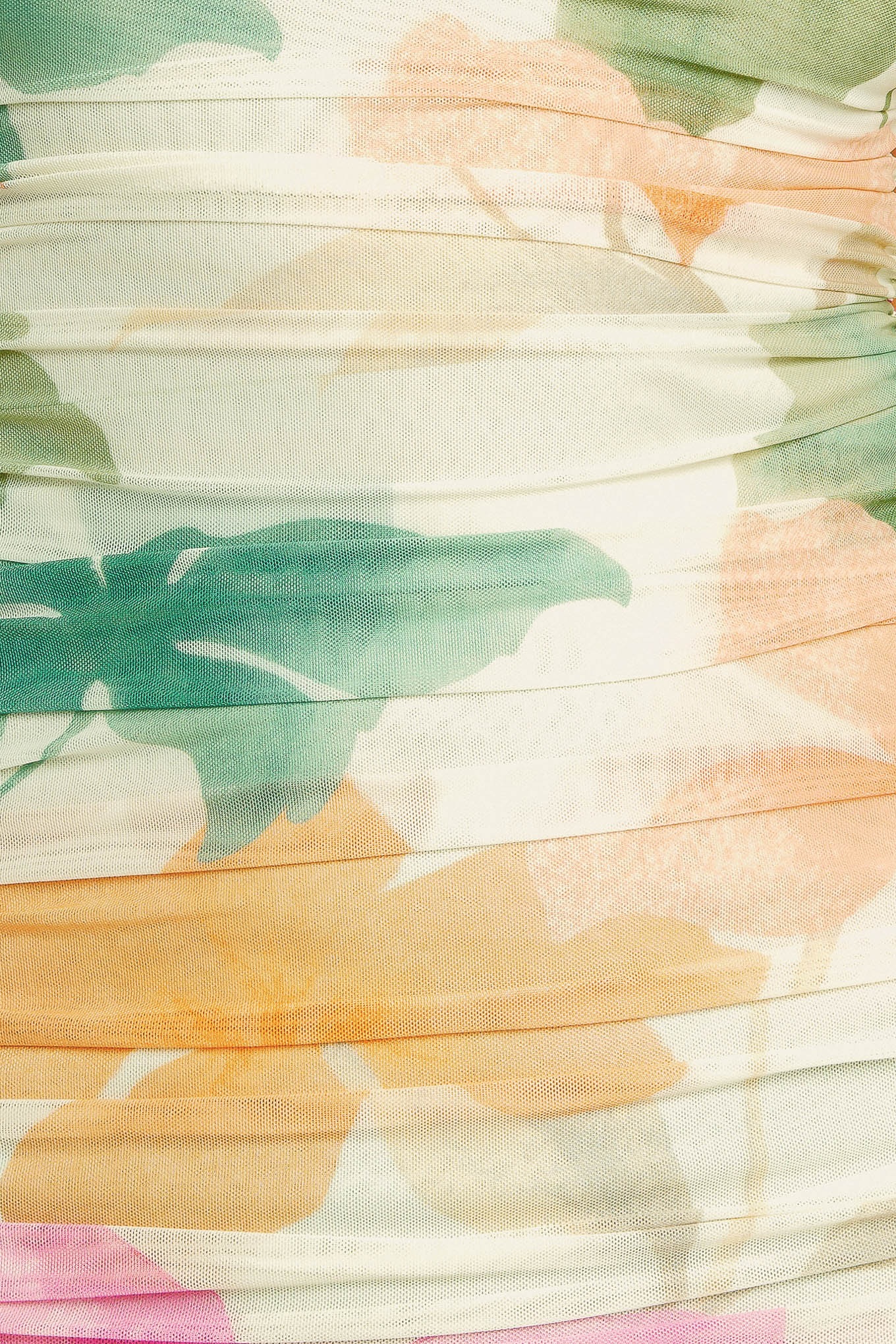 COLORFUL CONFIDENCE POWER MESH MIDI DRESS