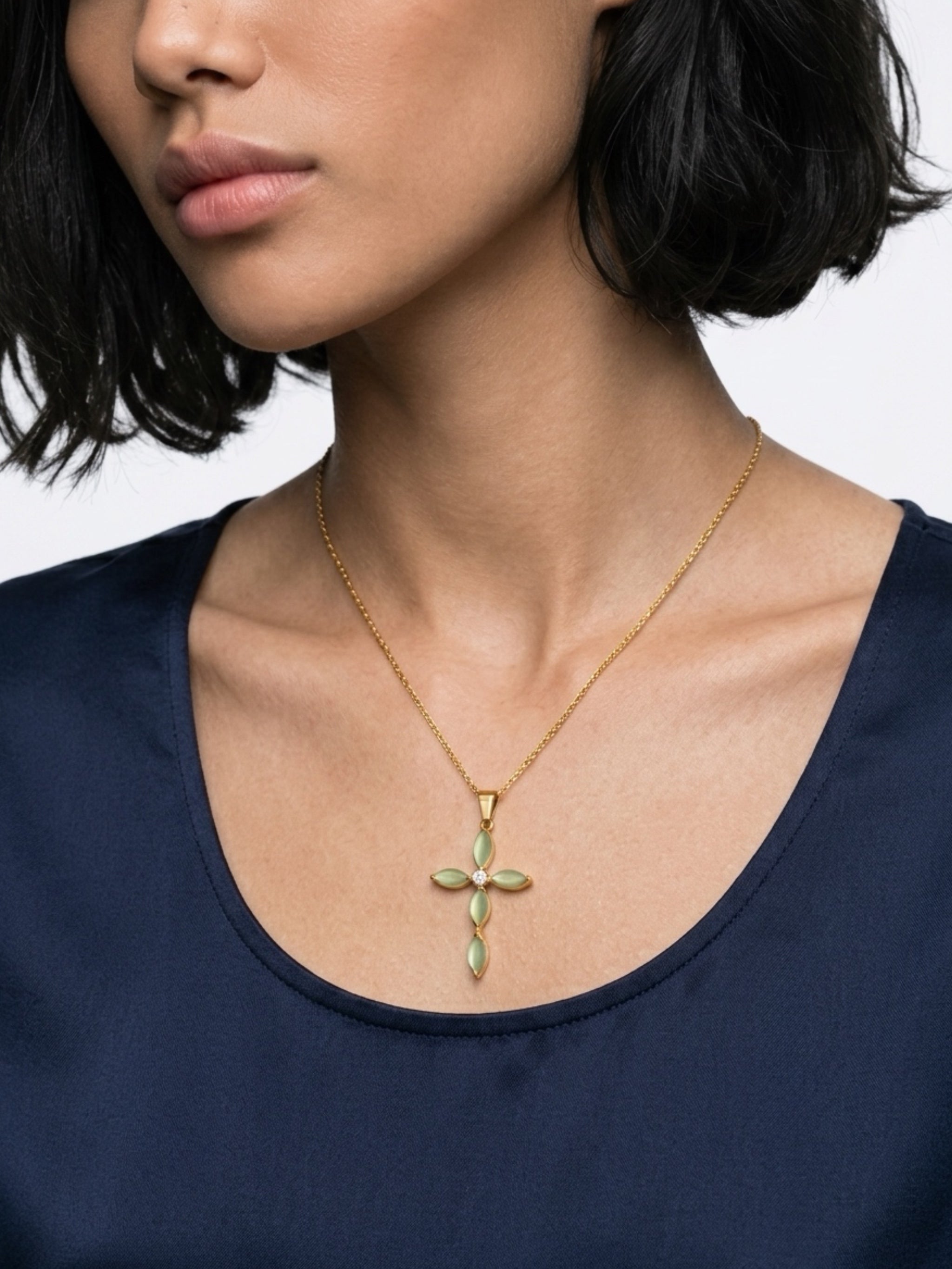 Willow Cross Necklace