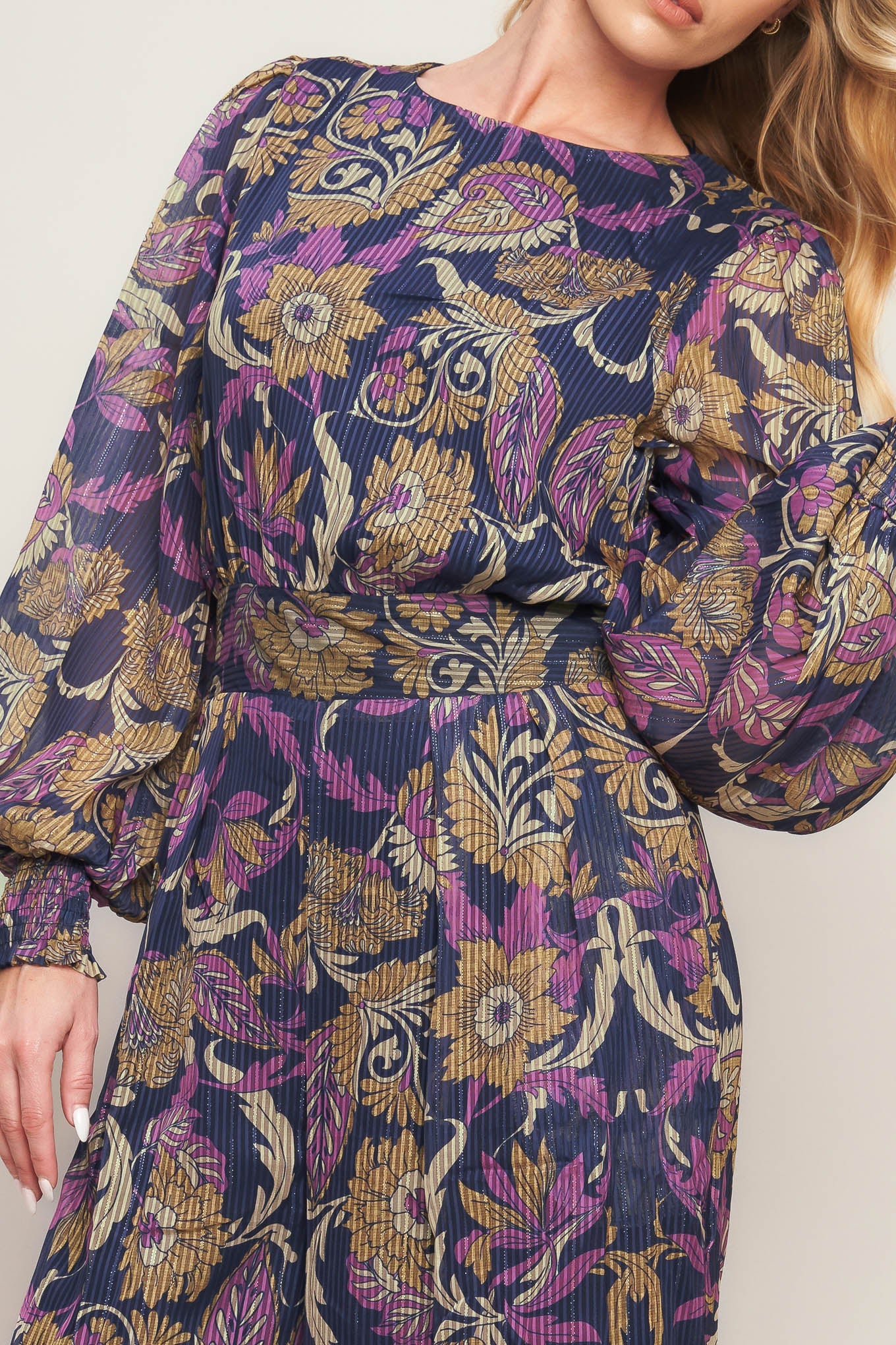 WHISPERING PINES WOVEN JUMPSUIT