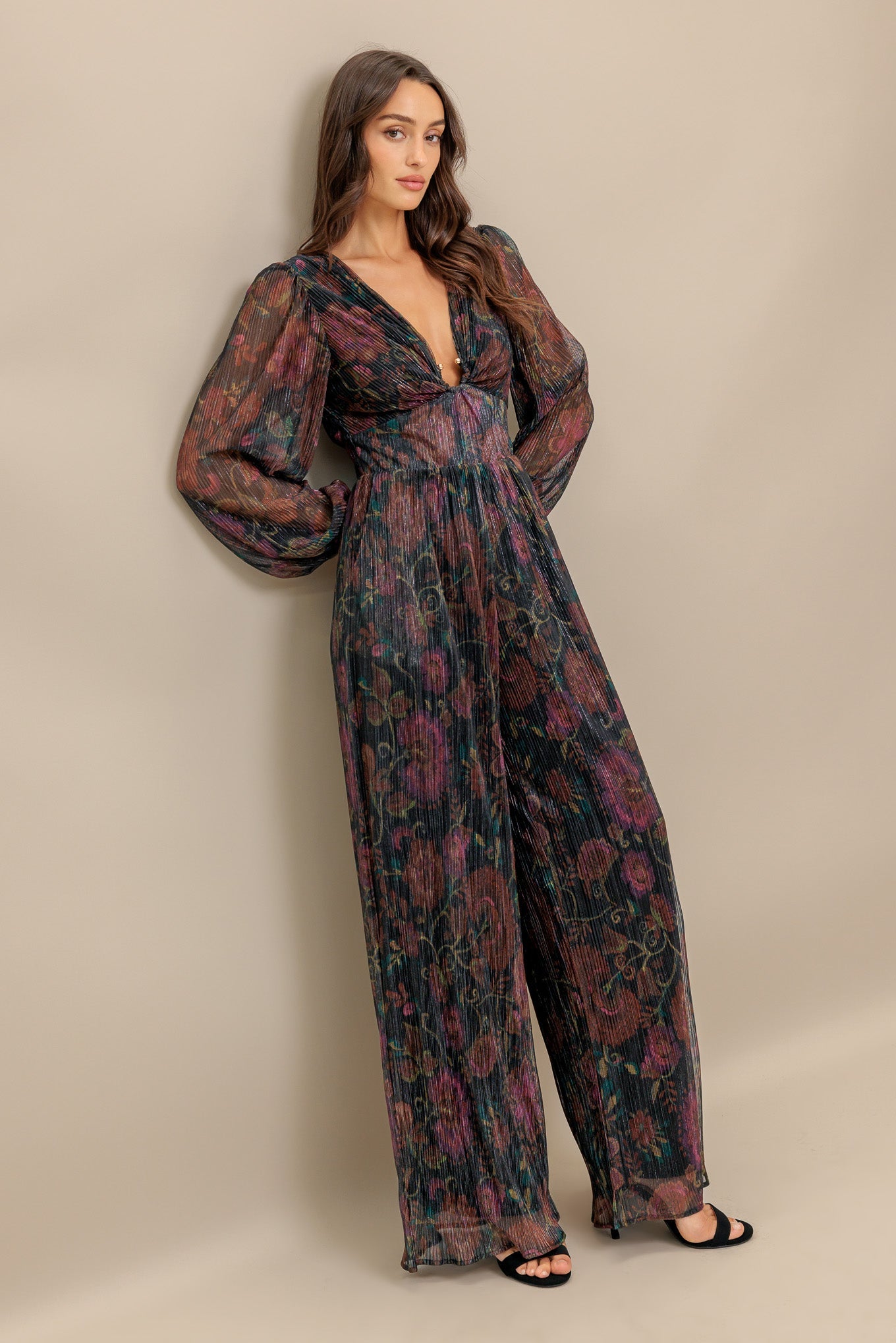 ALABASTER DREAMS WOVEN JUMPSUIT