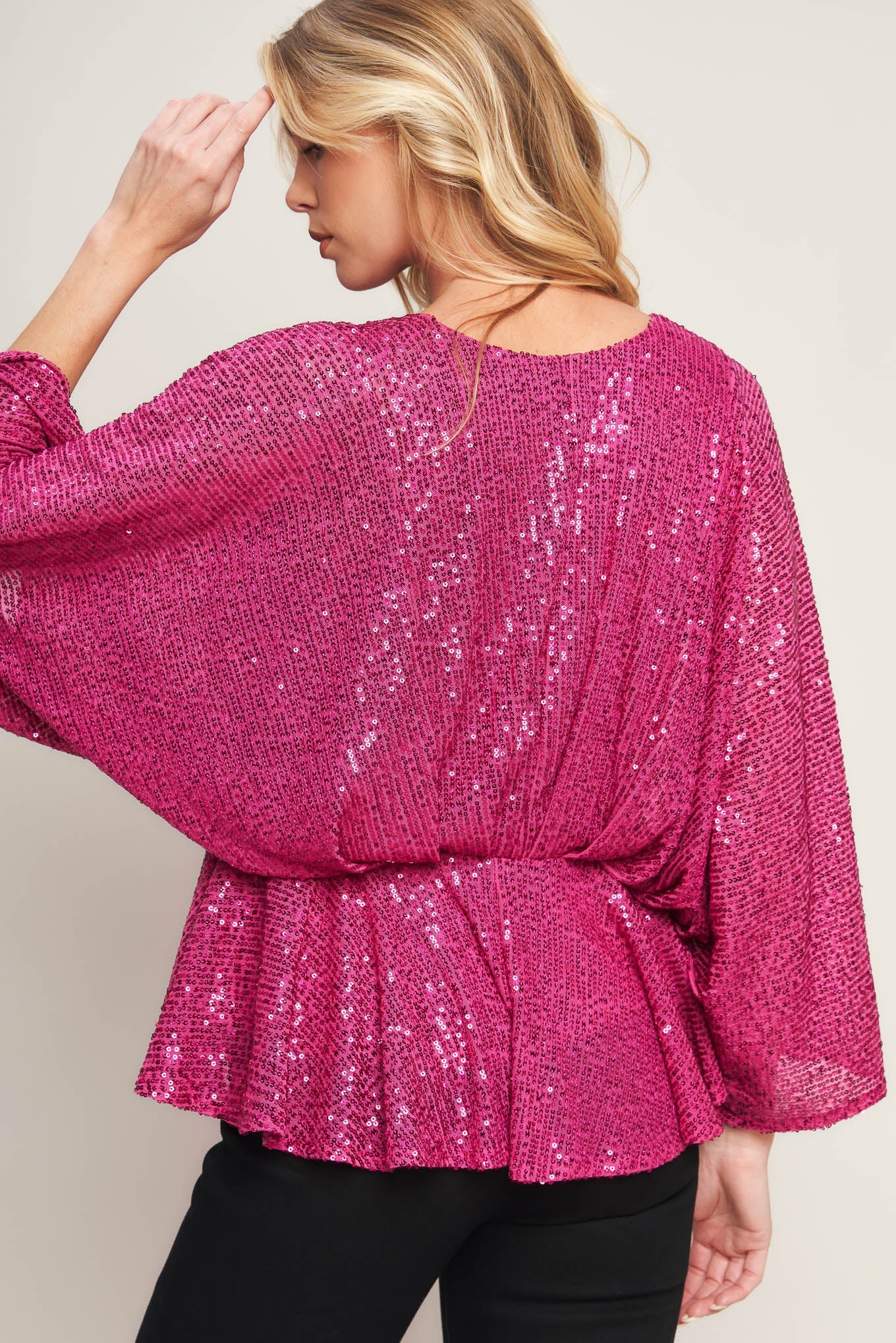 START OF FOREVER SEQUIN TOP