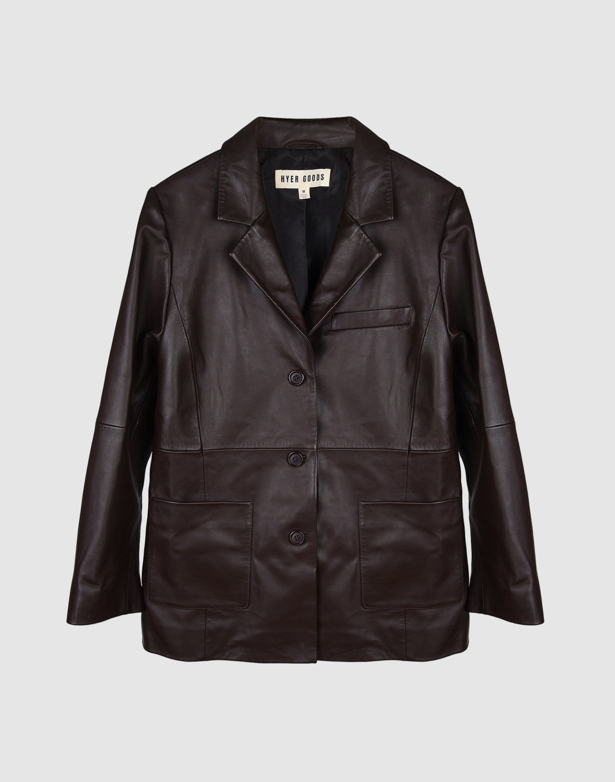 Deadstock Leather Blazer