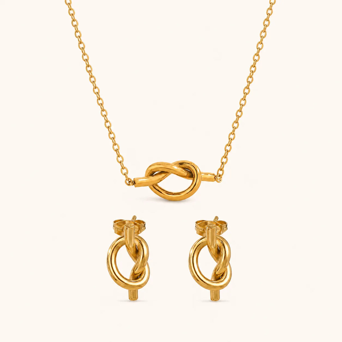 Looped Line Necklace