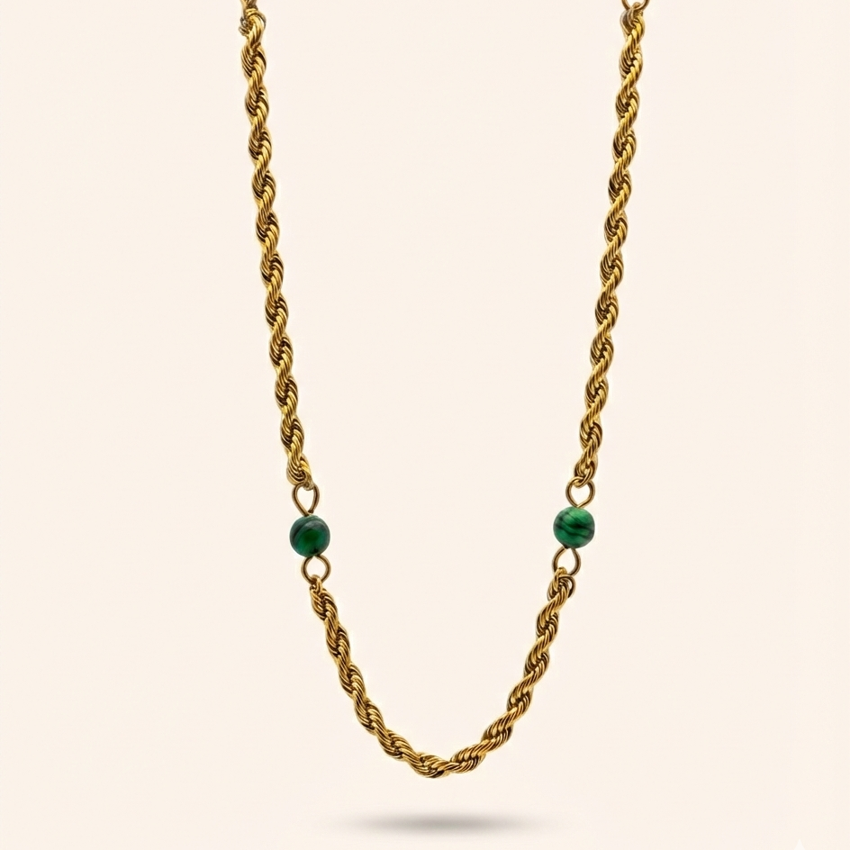 Verdant Rope Necklace