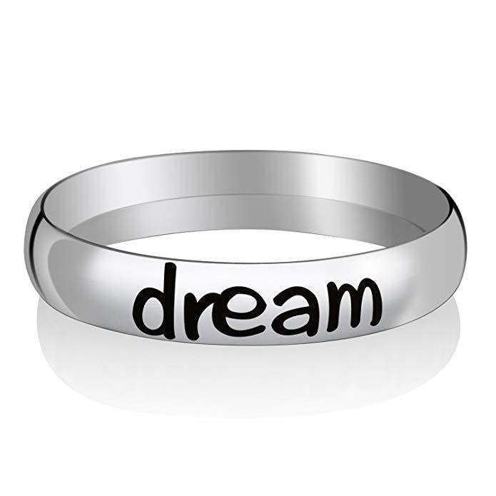 Mens And Womens Stylish Minimalist Inspirational Ring