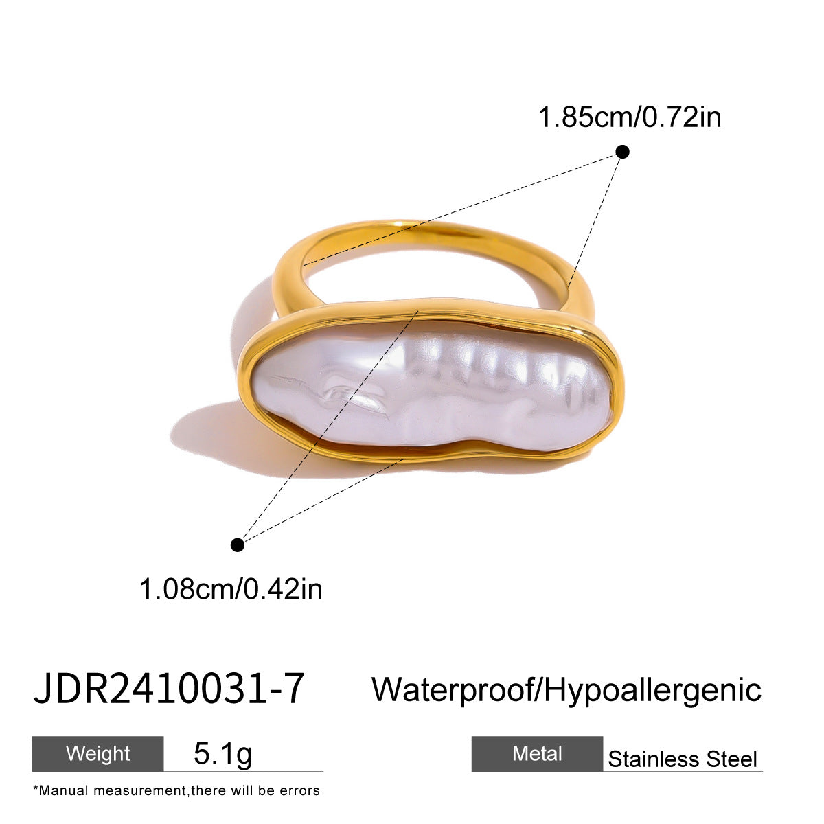 Pearl Statement Ring Collection