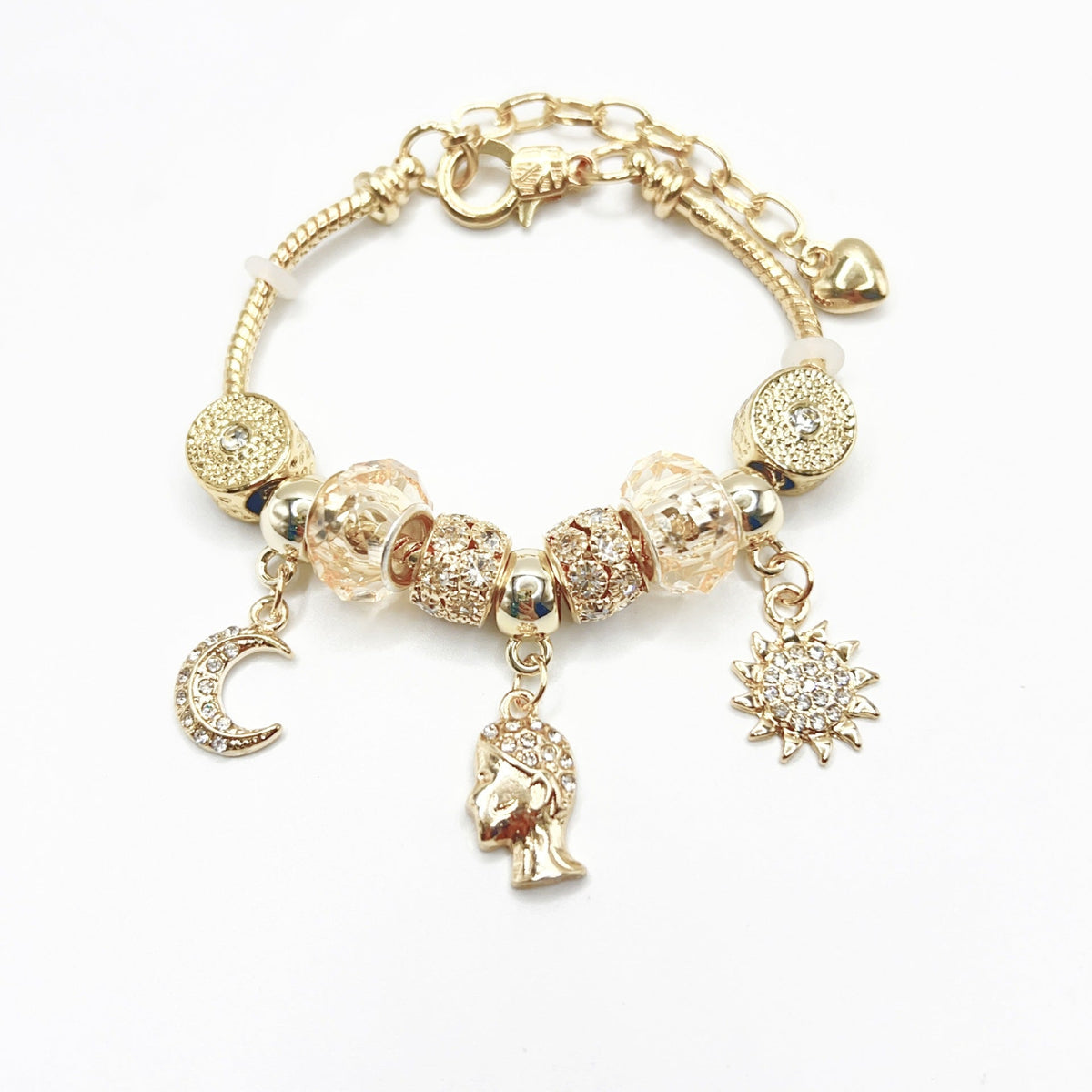 Golden Twelve Zodiac Sign Bracelet