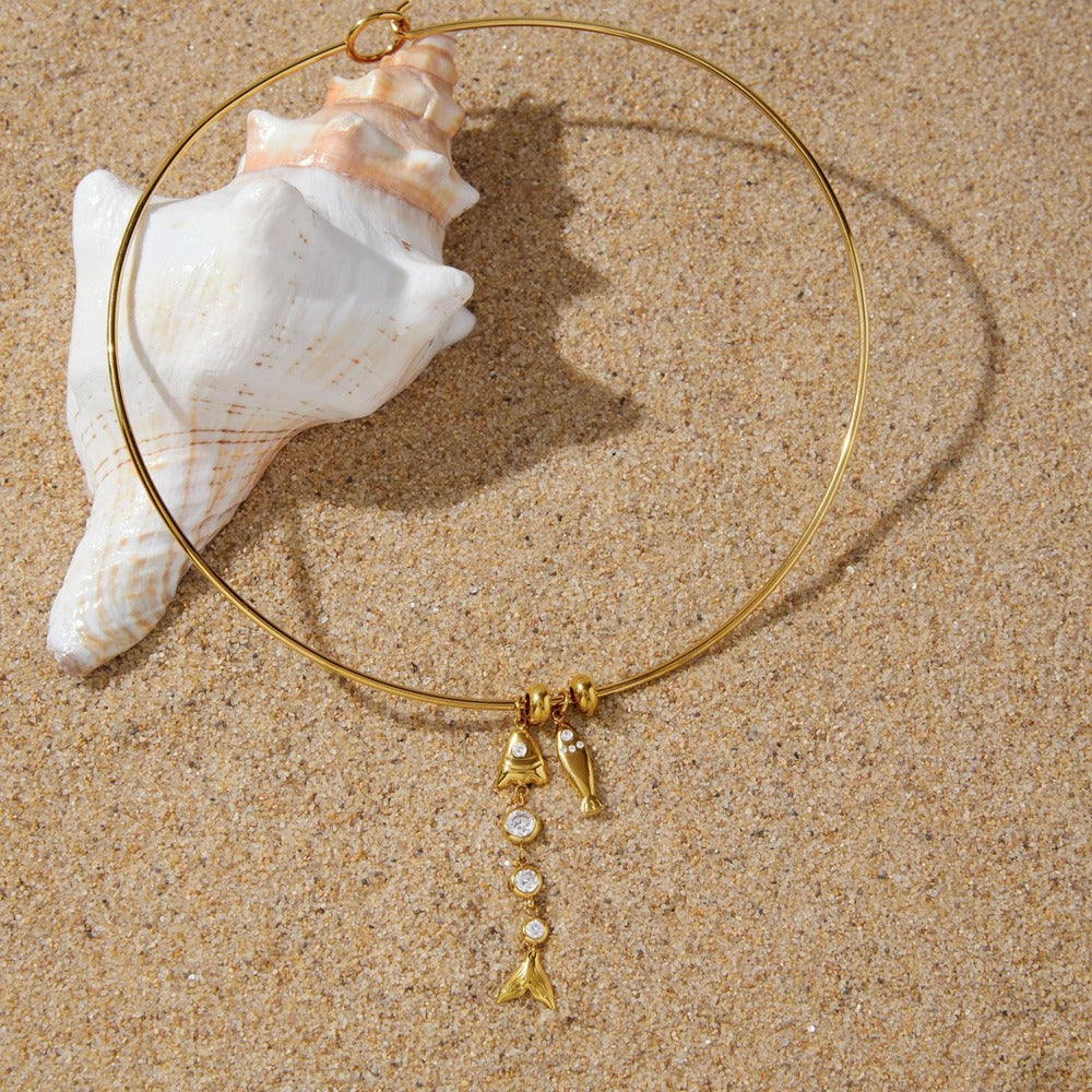 Shell Choker Necklace