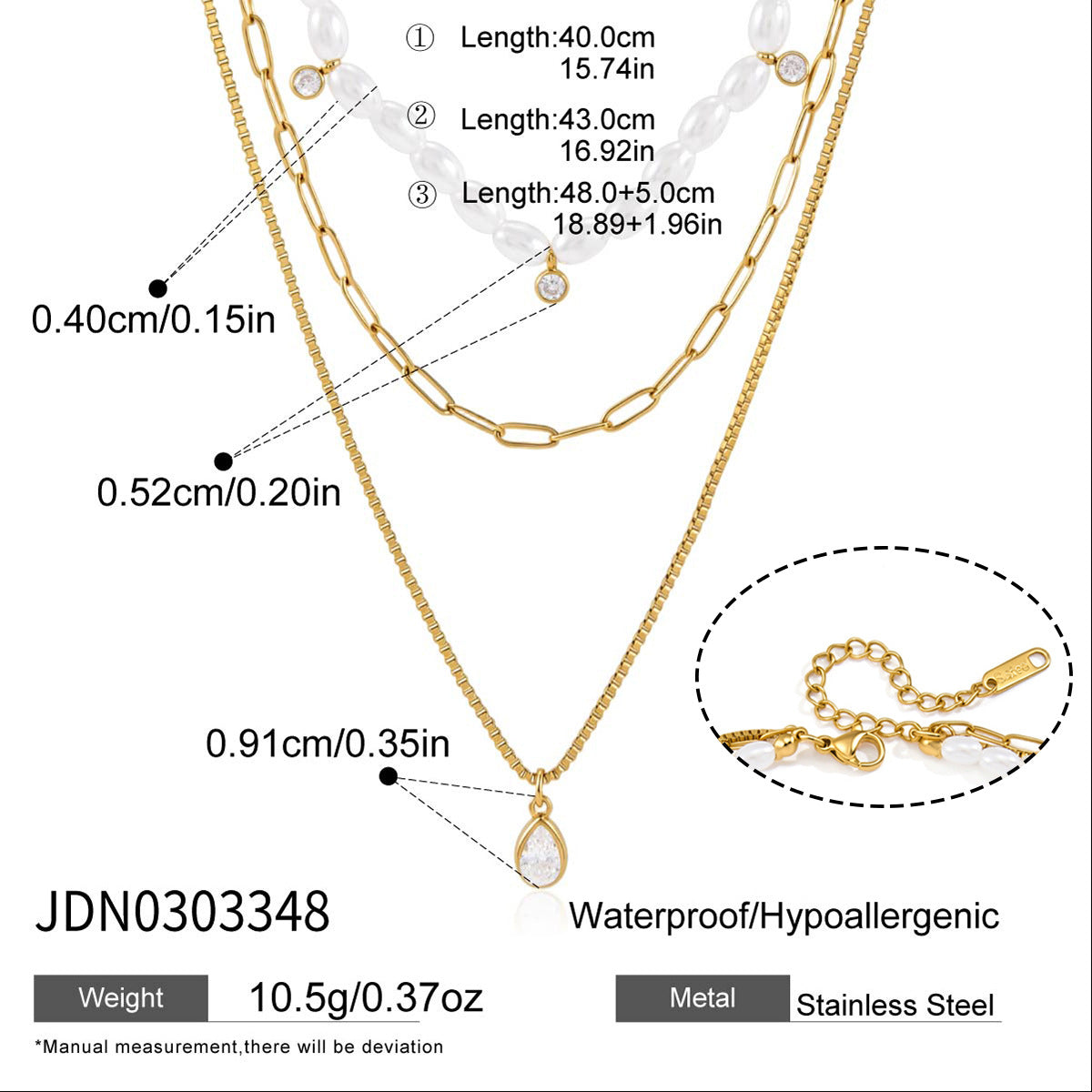 Pearl Chain Necklace