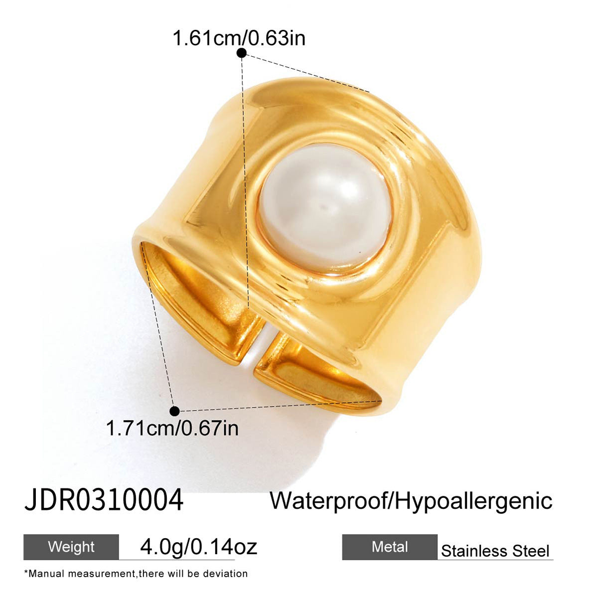 Pearl Statement Ring Collection