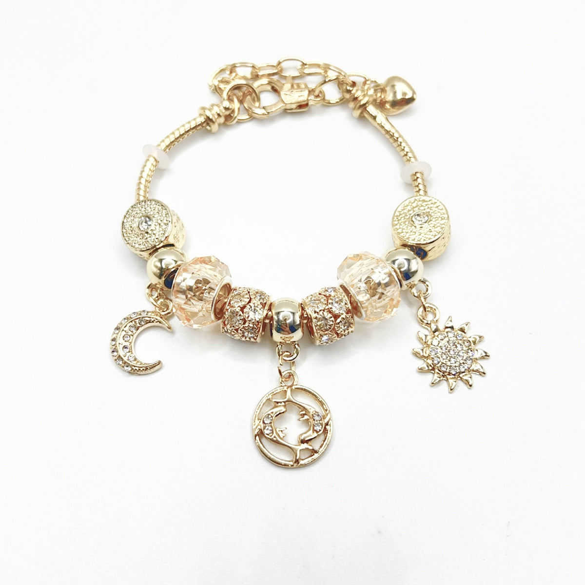 Golden Twelve Zodiac Sign Bracelet