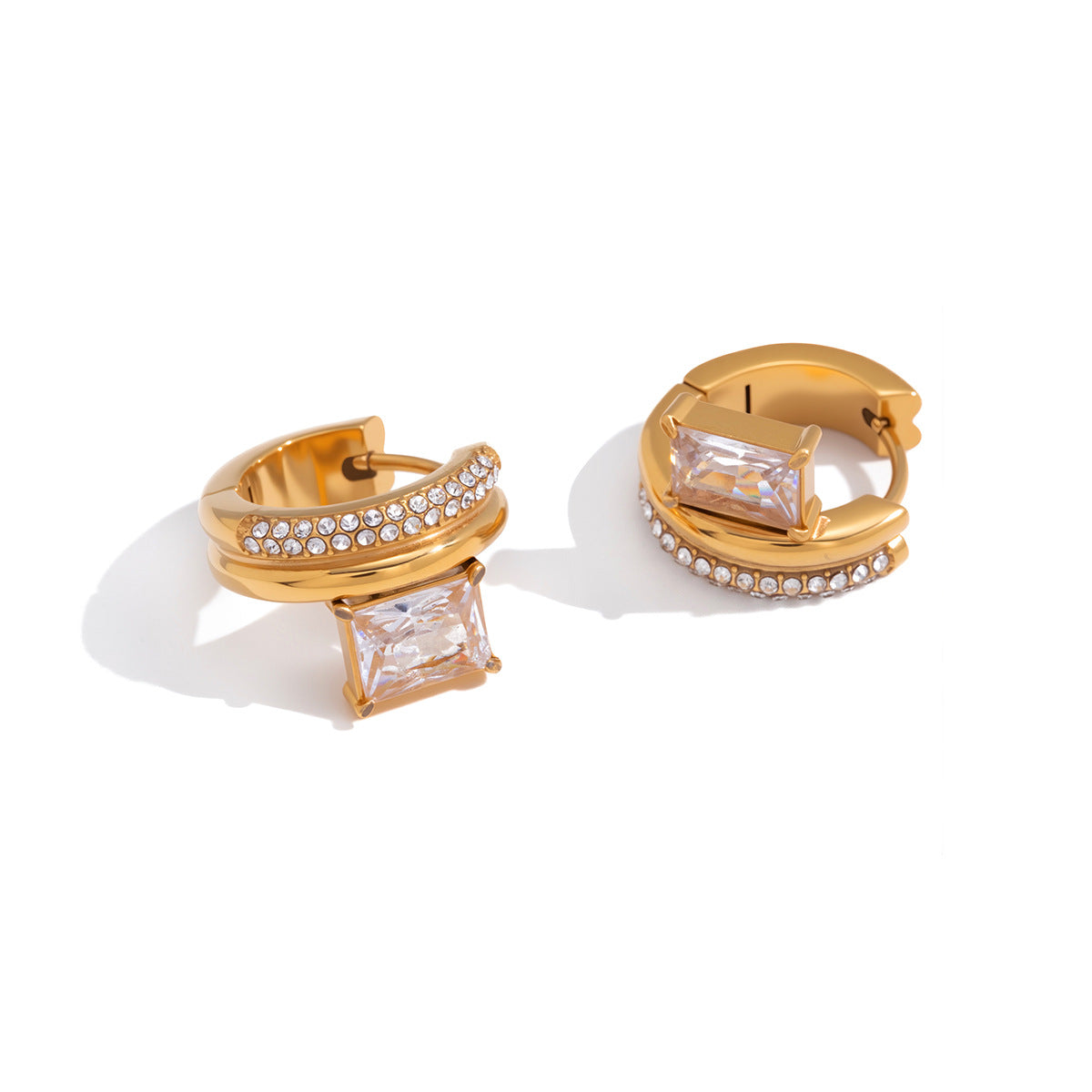 Zircon Ear Cuff Earring Collection
